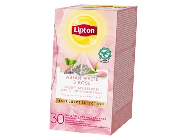 Lipton Tea Aziatisch Wit & Rozen EXCLUSIVE SELECTION 30st