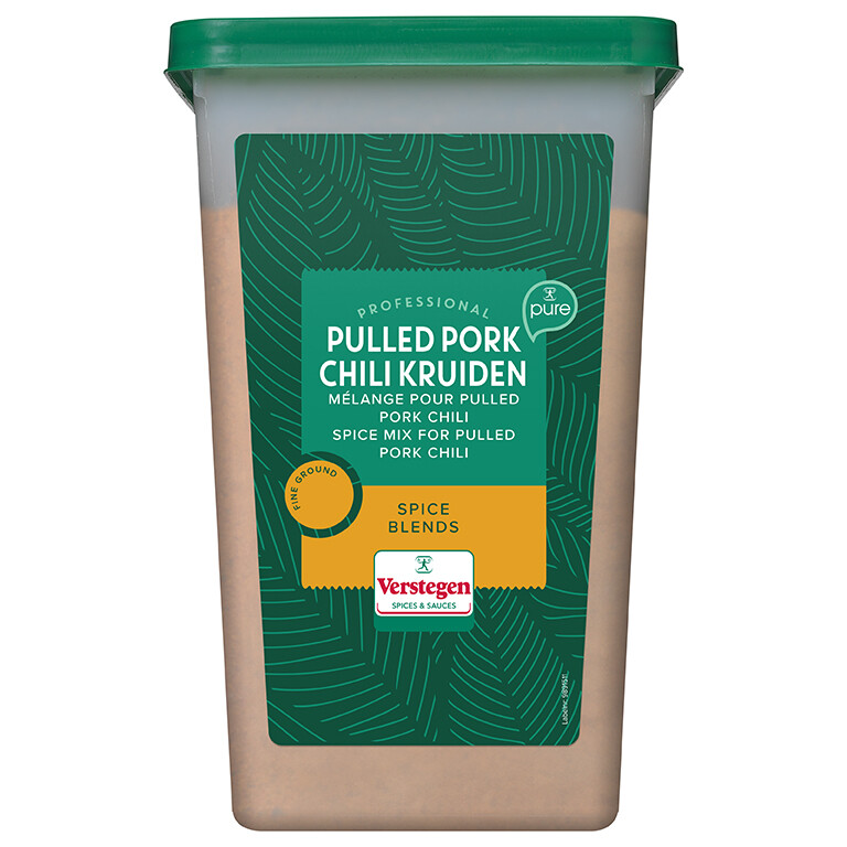 Verstegen Pulled Pork Chili kruidenmix 1.5kg Pure Spice Blend