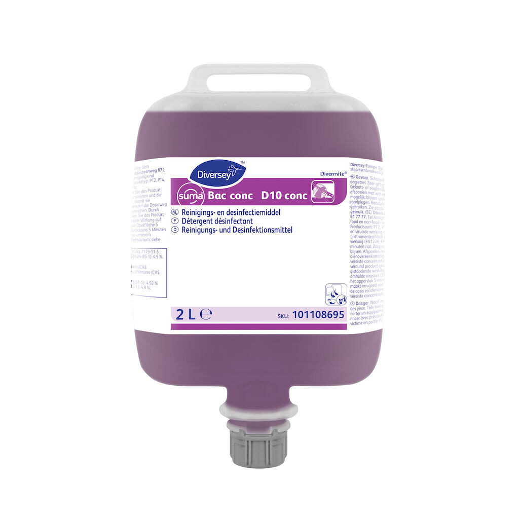 Suma d10 2l reinigins-desinfectiemiddel