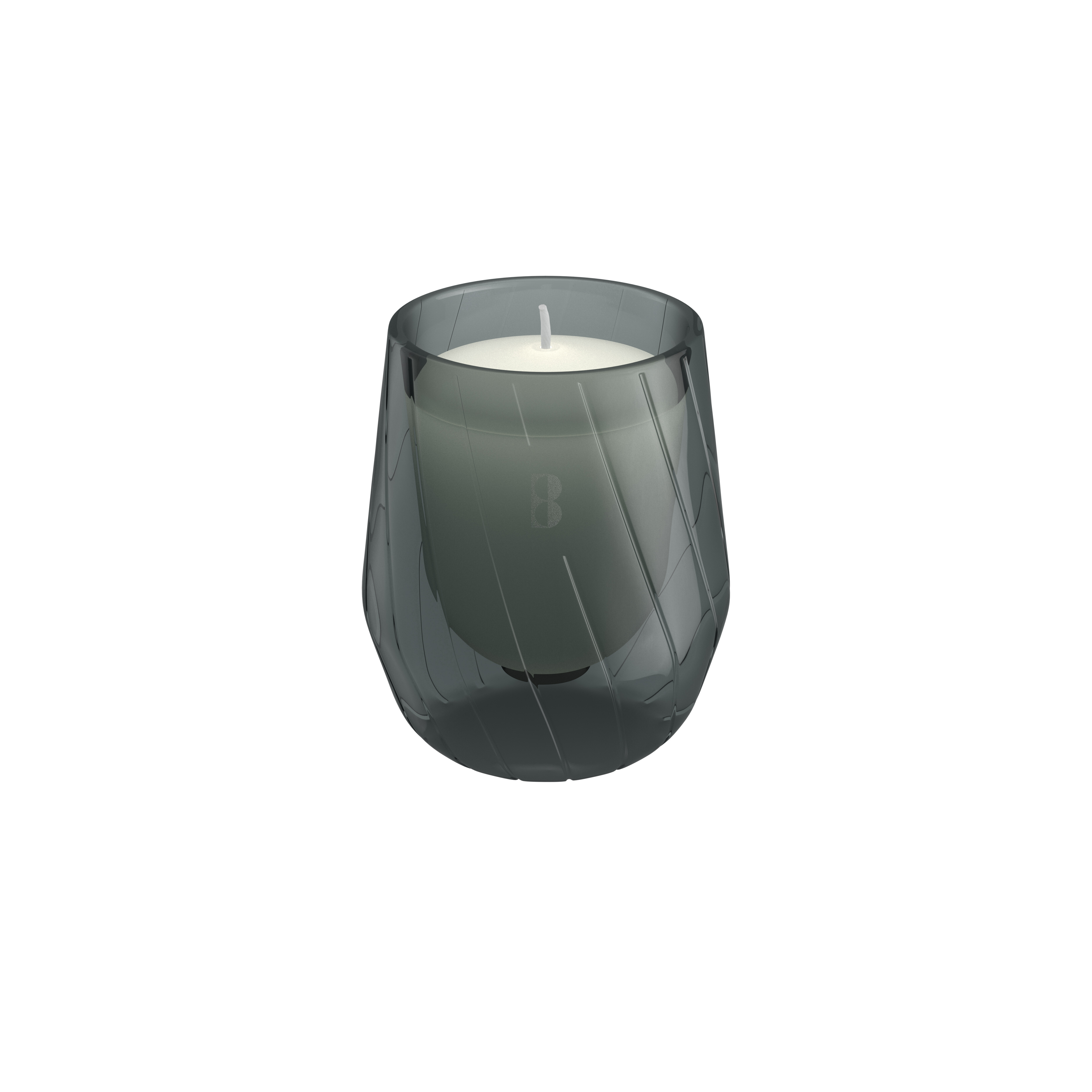 Bolsius Professional StylEco houder Antraciet Grijs 4st