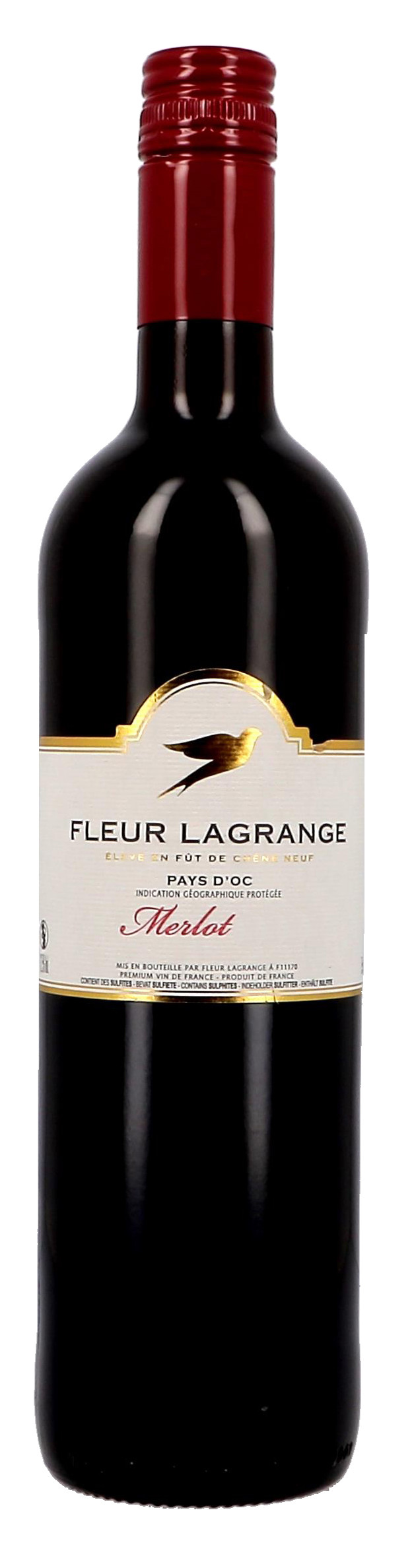 Fleur Lagrange Merlot 75cl Pays d'Oc - IGP (Wijnen)