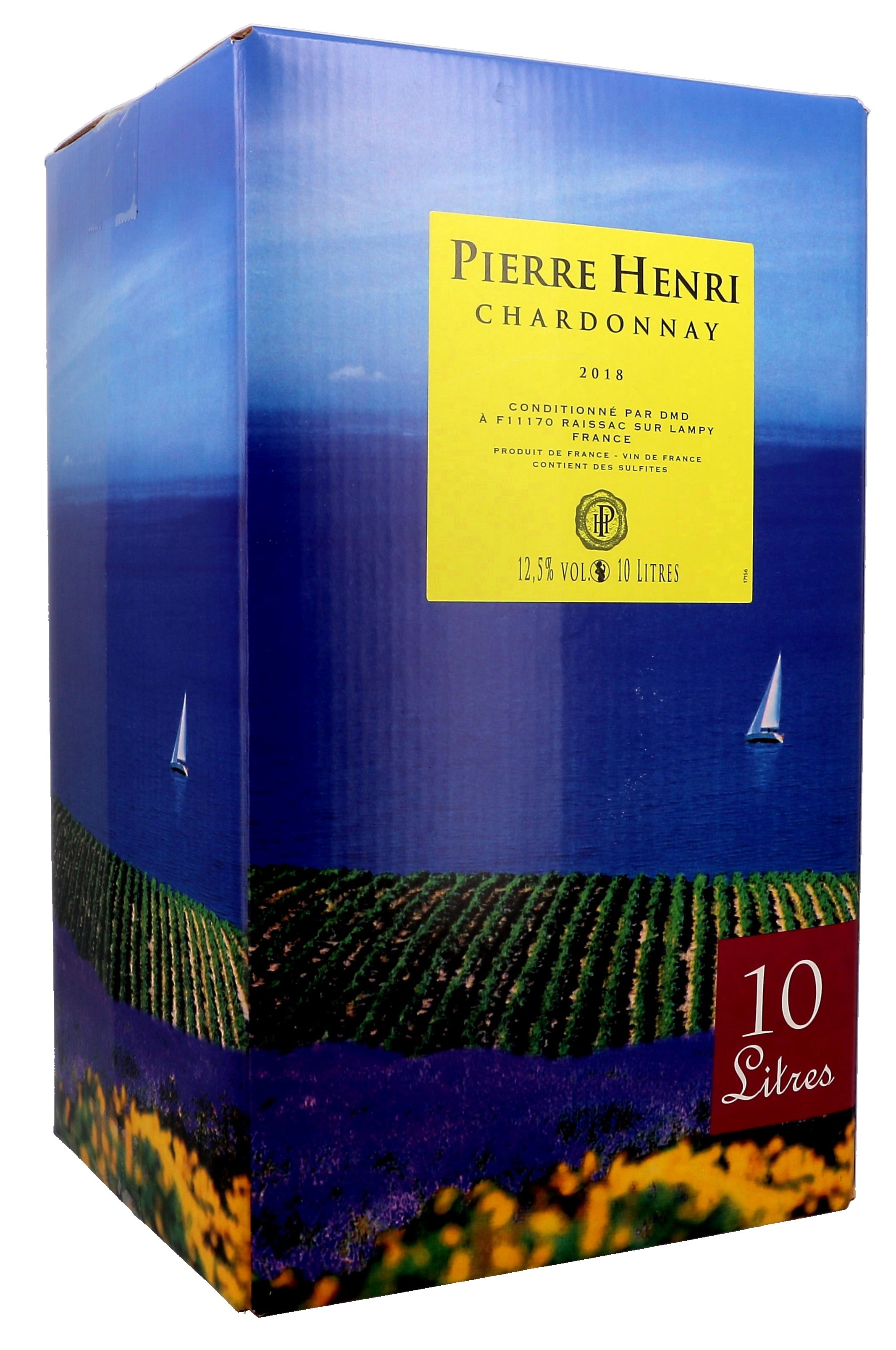 Chardonnay Pierre Henri 10L Bag in Box Vin de Pays d'Oc