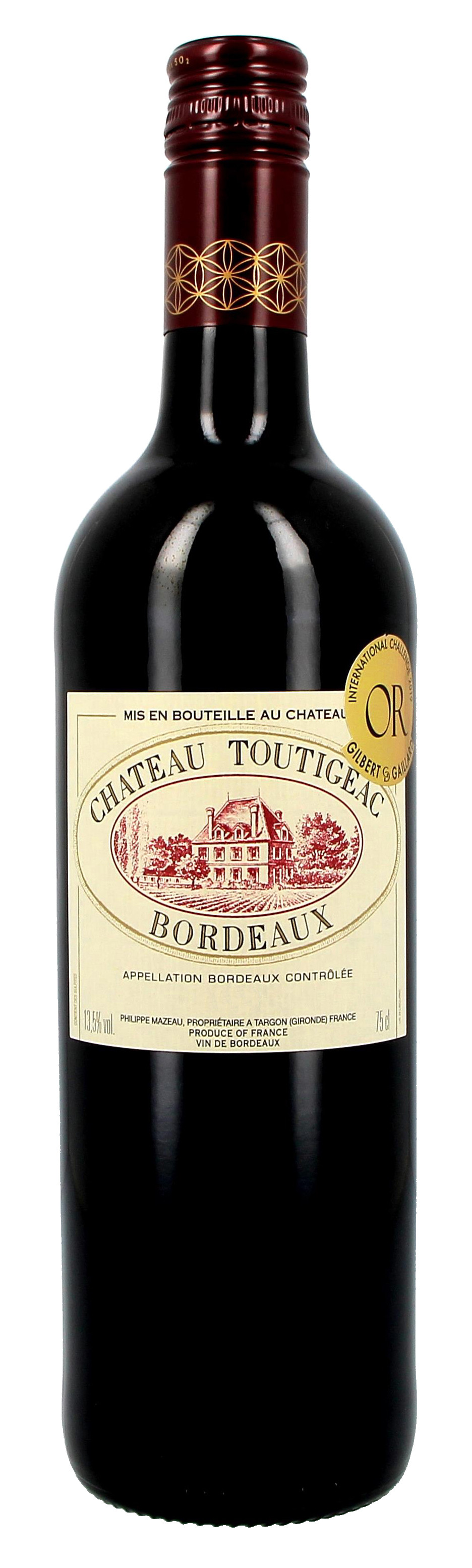 Chateau Toutigeac rood 75cl Bordeaux (Wijnen)