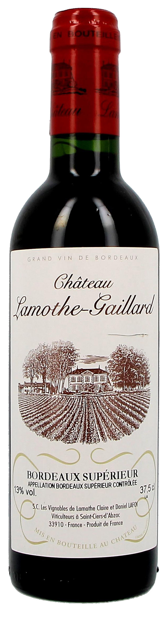 Chateau Lamothe Gaillard 37.5cl 12010 Bordeaux Superieur (Wijnen)