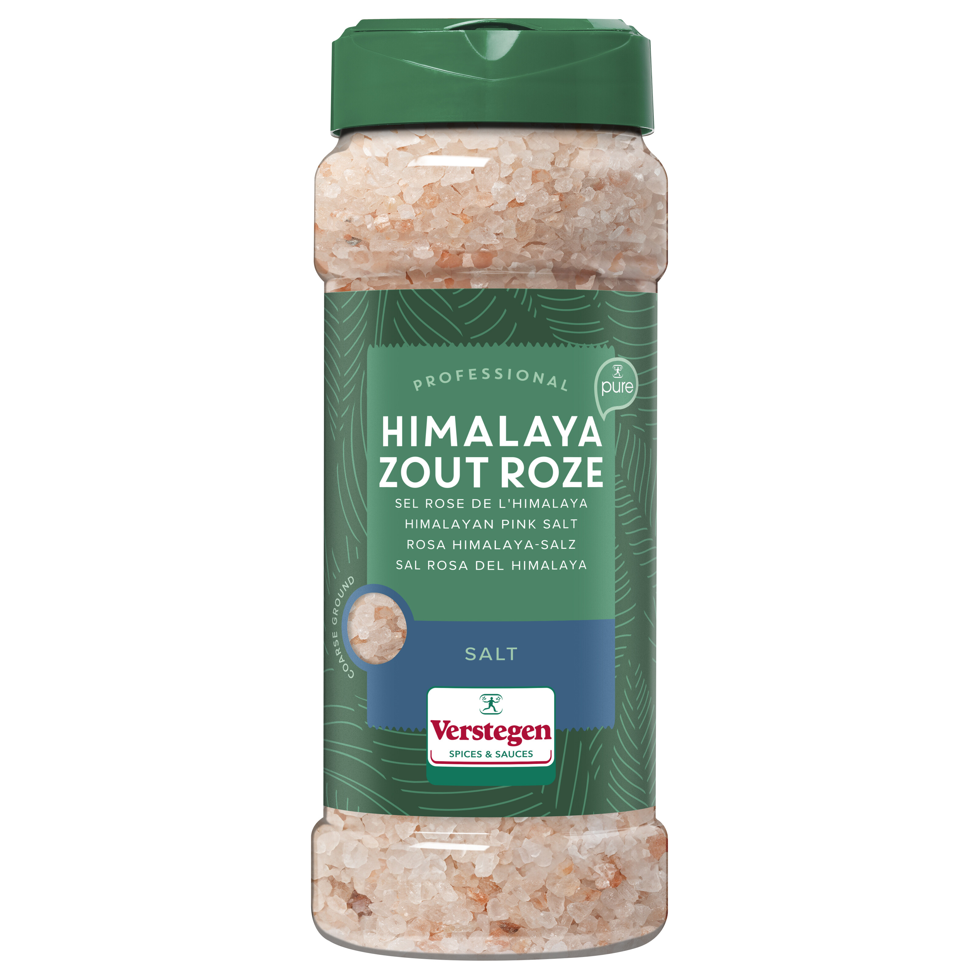 Verstegen himalaya roze zout grof 525gr 1lp