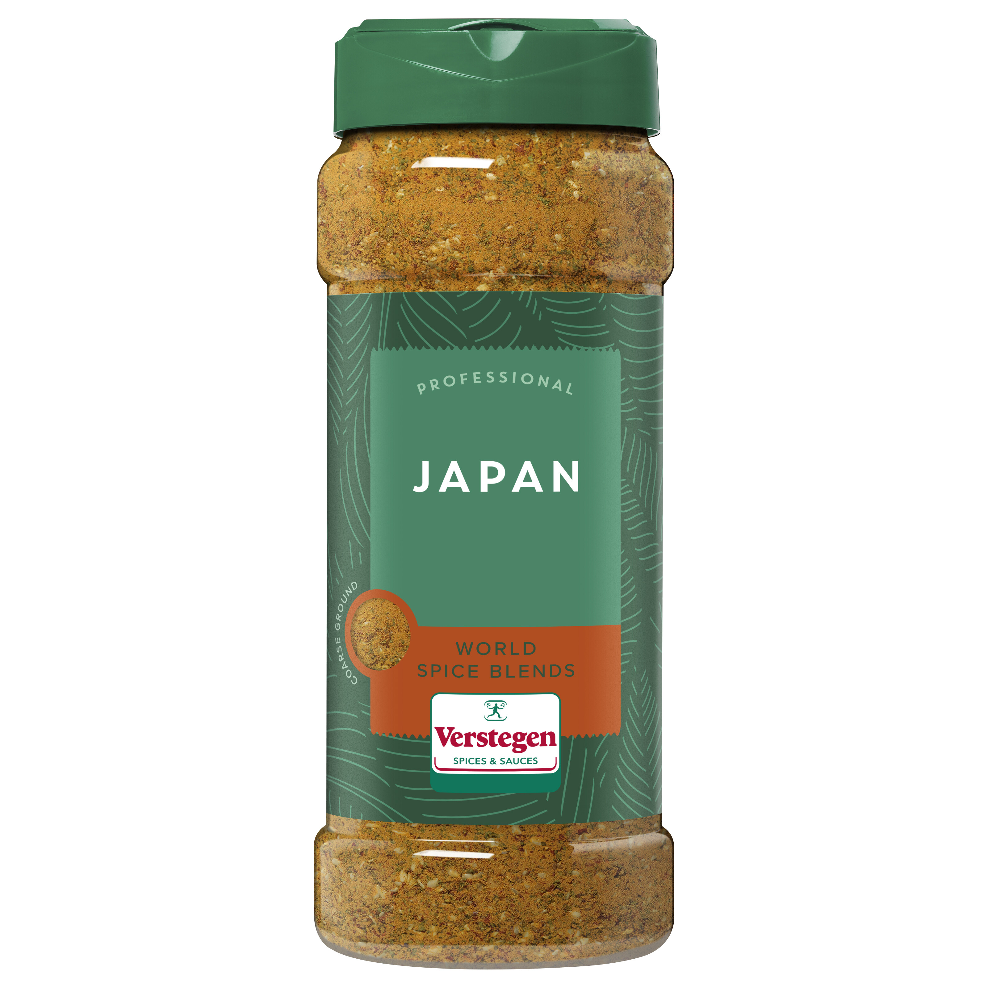 Verstegen Professional Japanse Kruidenmix met zout 350gr World Spice Blends