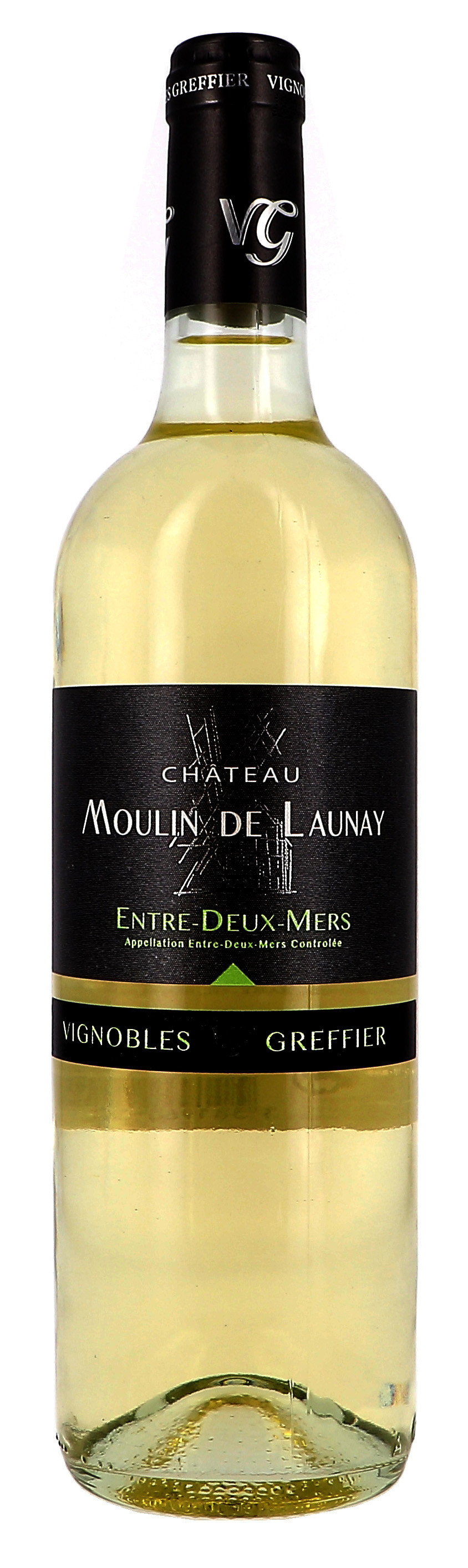 knoop Aan het water poeder Franse Witte wijn Chateau Moulin de Launay wit 75cl 2019 Bordeaux  Entre-Deux-Mers wijnen Online Kopen - Nevejan