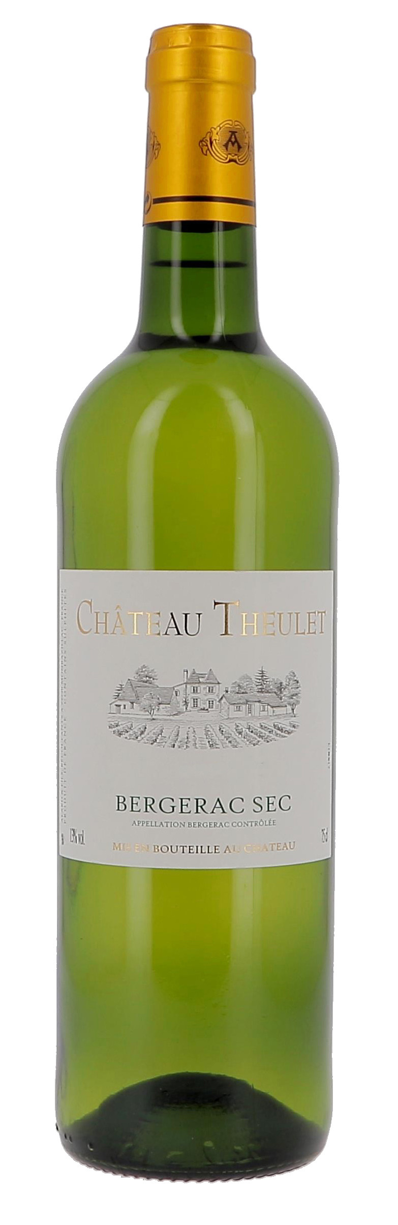 Bergerac sec wit Chateau Theulet 75cl 2016 (Wijnen)