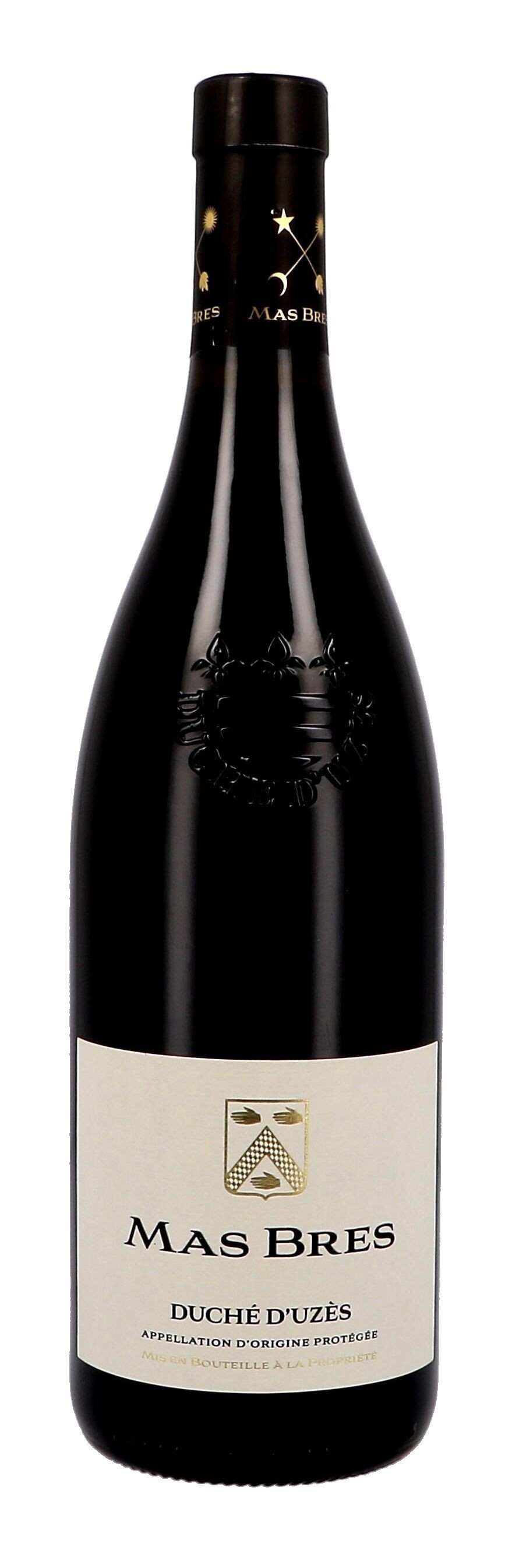 Mas Bres Duché d'Uzès rood 75cl 2015 IGP Pays des Cevennes - Biologische Wijn