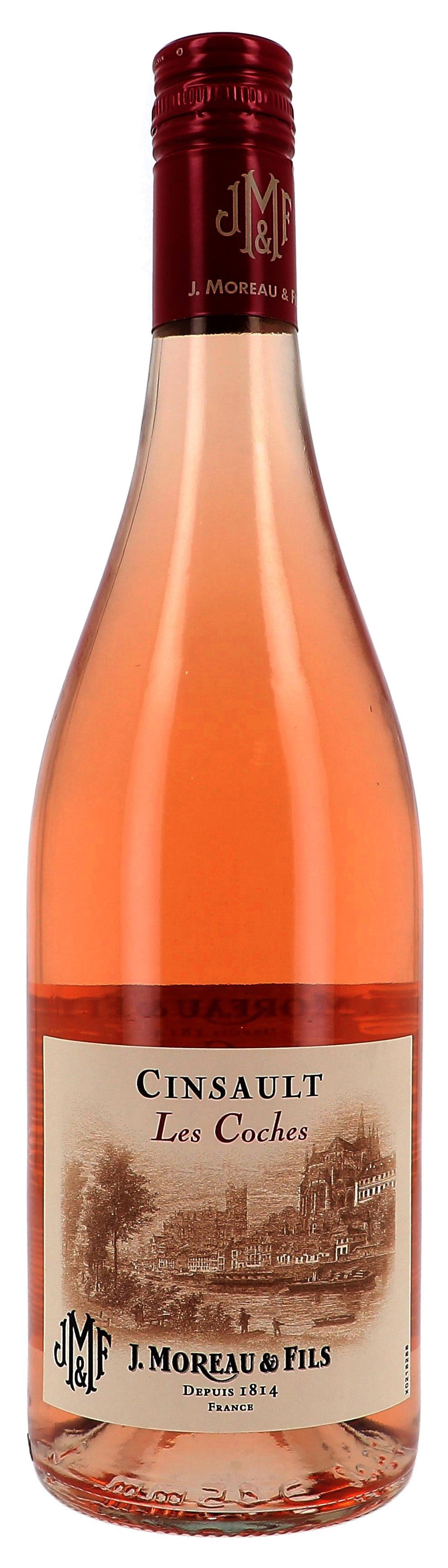 Cinsault rosé J.Moreau & Fils 75cl Vin de Pays d'Oc (Wijnen)