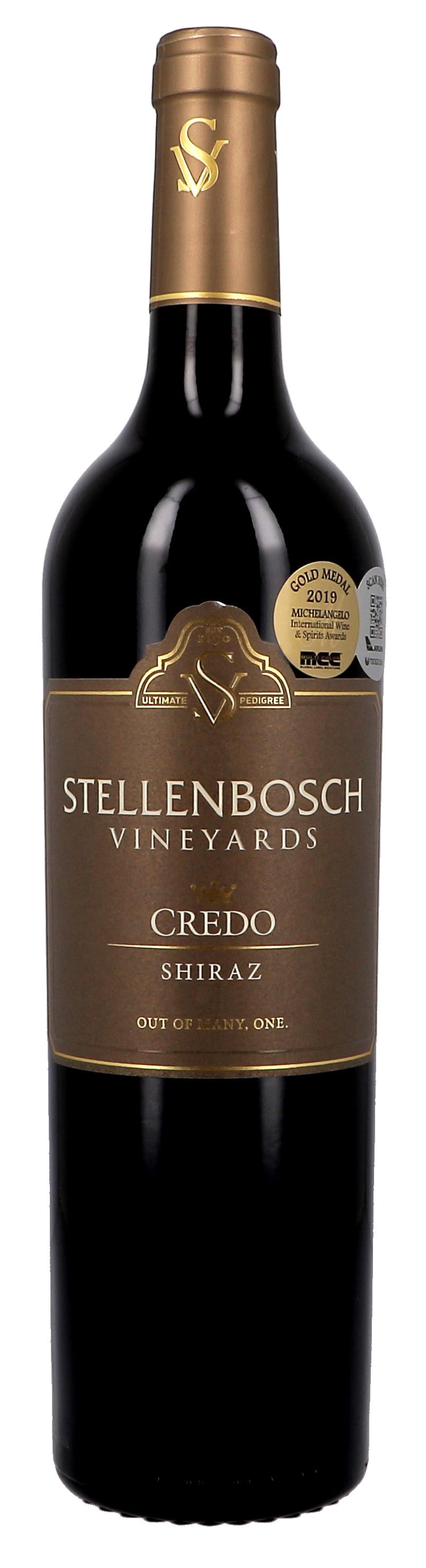 Credo Shiraz 75cl Stellenbosch Vineyards (Wijnen)