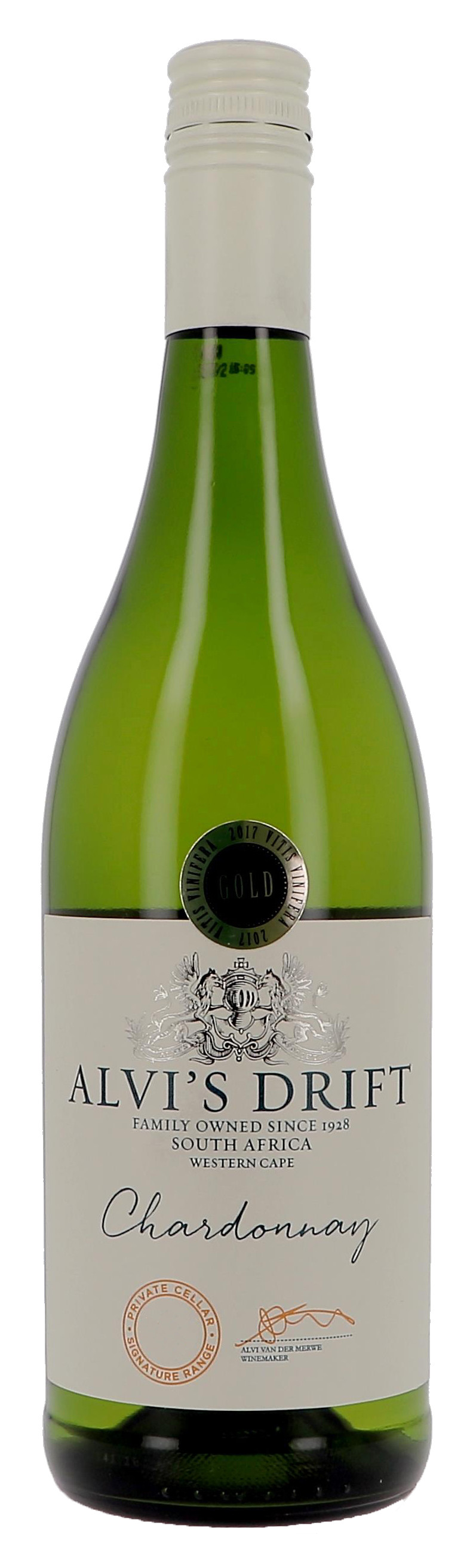 Signature Chardonnay 75cl 2017 Alvi's Drift - Breede River Valley - Zuid Afrika (Wijnen)
