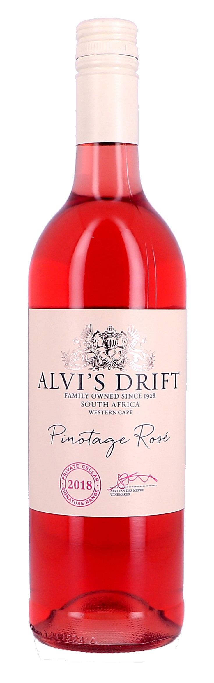 Signature Pinotage Rosé 75cl 2018 Alvi's Drift - Breede River Valley - Zuid Afrika (Wijnen)