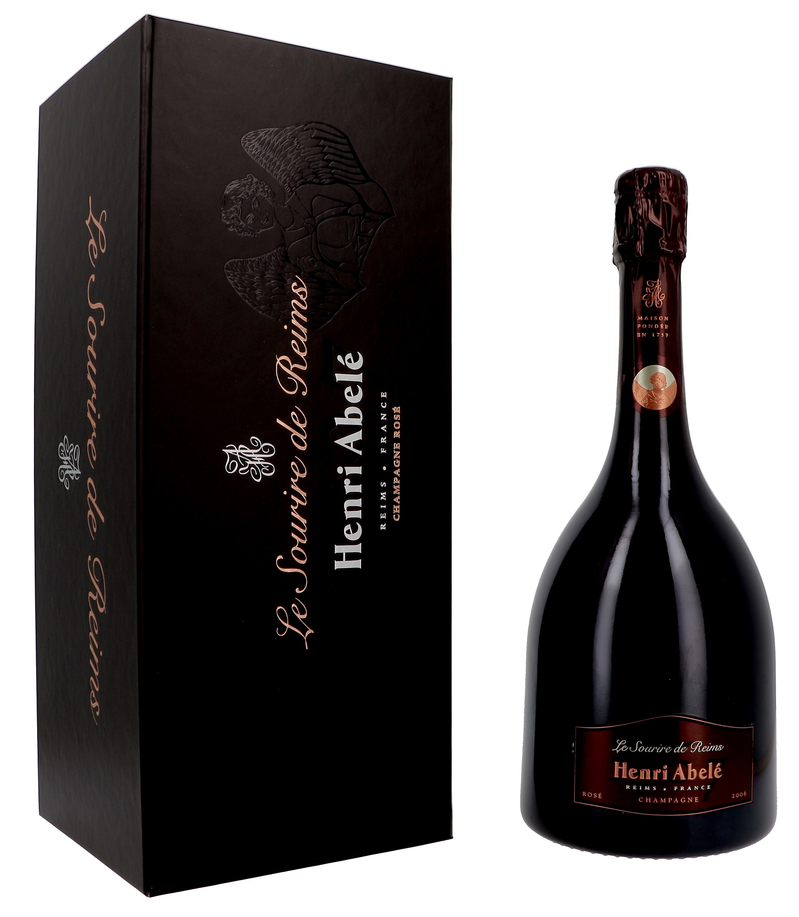 Champagne henri abelé cuvée prestige rosé 75cl 98