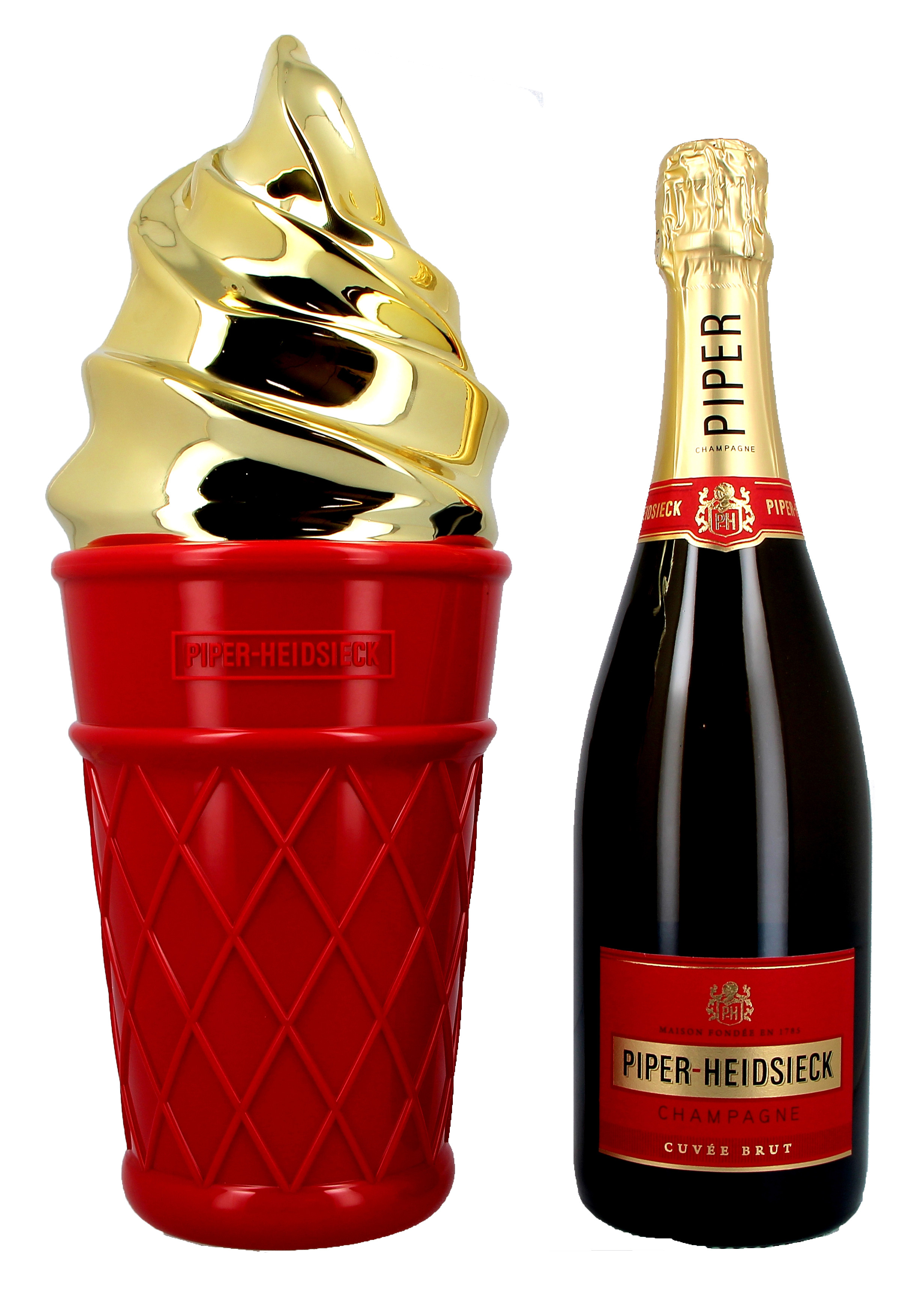 Champagne Piper Heidsieck 75cl Brut Ice Cream Edition geschenkverpakking (Default)