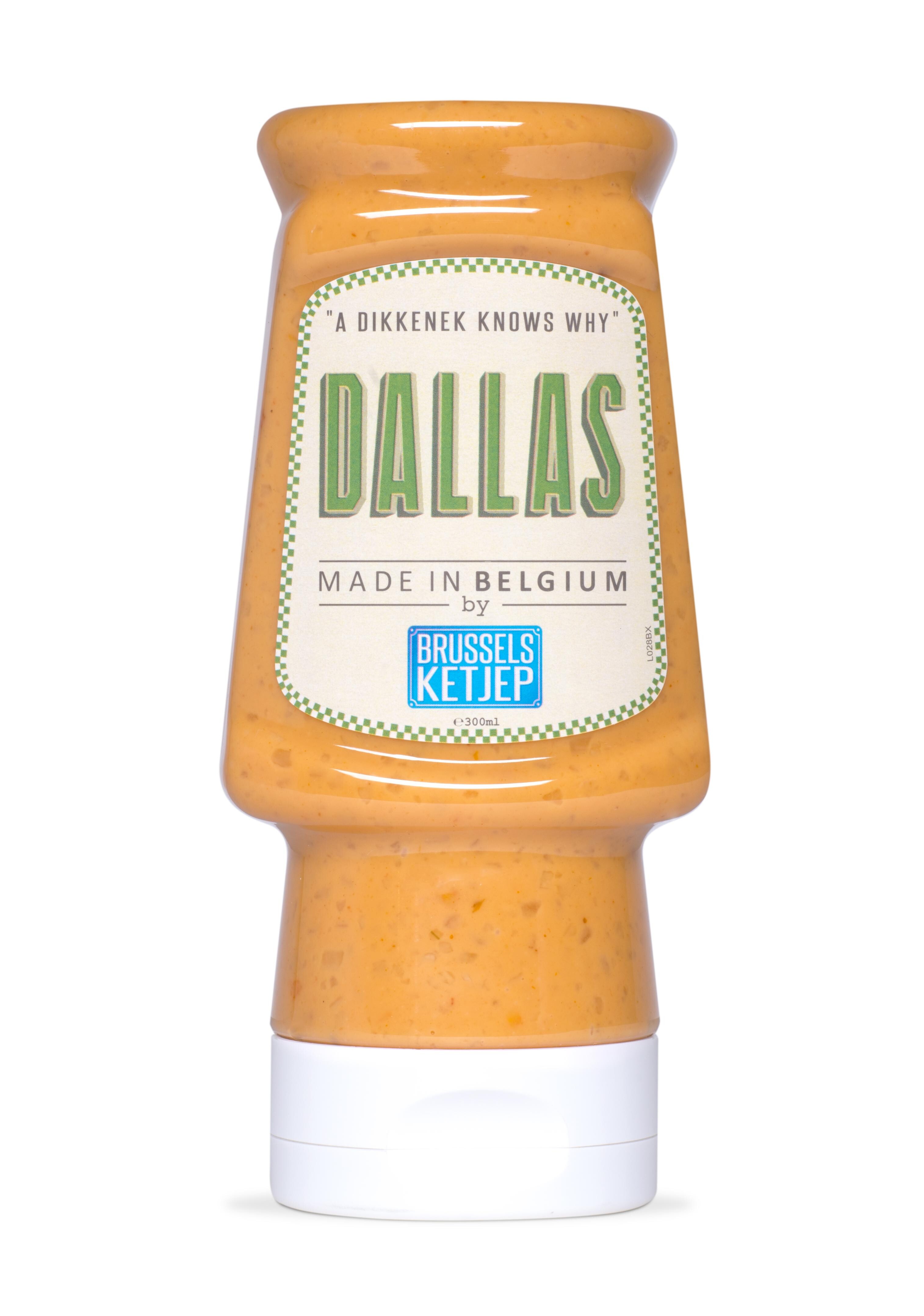 Dallas Saus Brussels Ketjep 300ml knijpfles