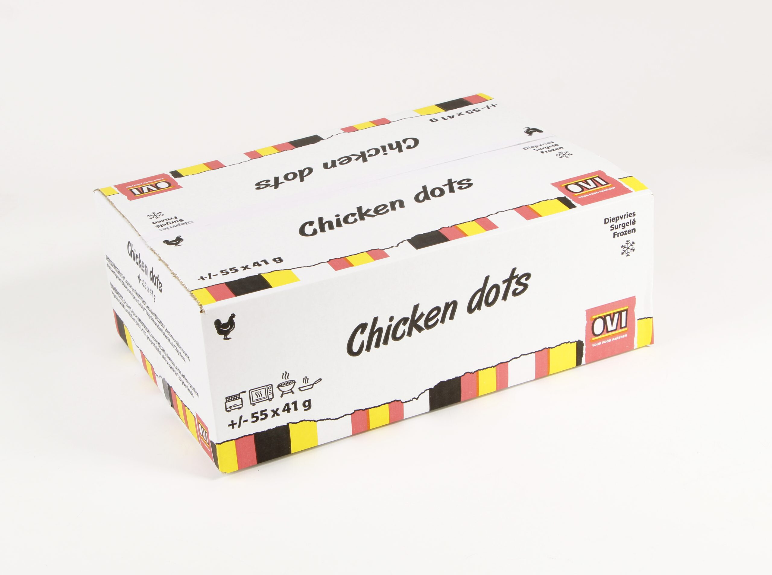 OVI Chicken Dots 55x41gr Diepvries