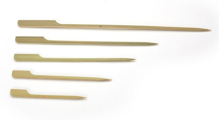 Prikker bamboe stick 18cm 250st Sier Disposables 31031