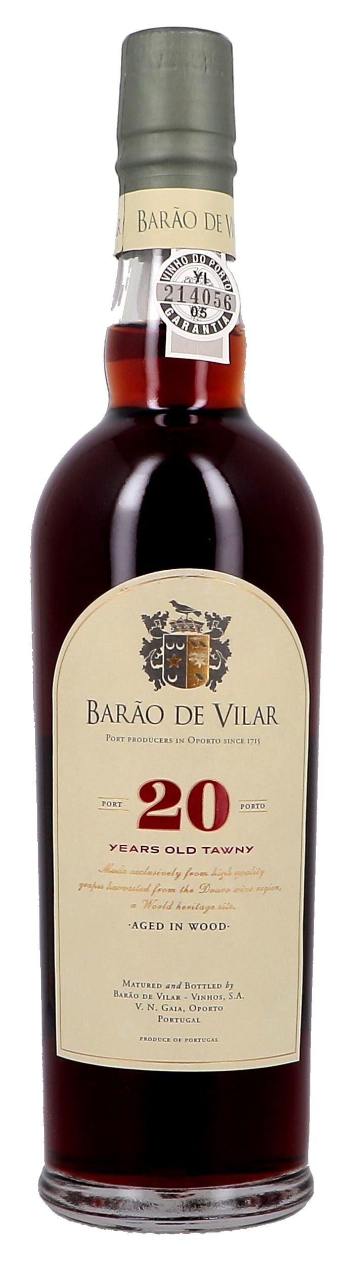 Porto Barao de Vilar 20 Years Old Tawny 50cl 20% (Porto)