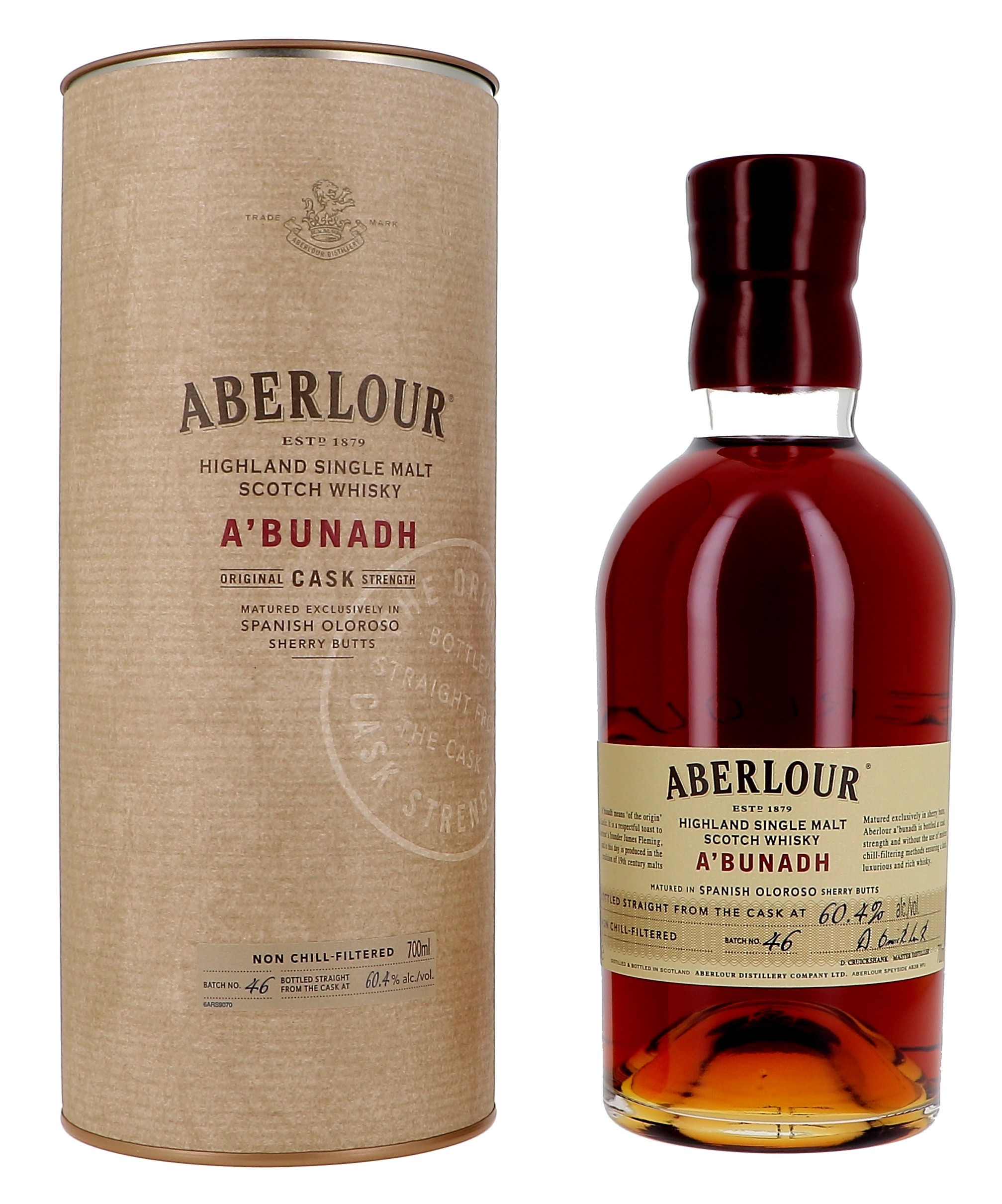 Aberlour A'Bunadh Cask Strenght 70cl 59.6% Highland Single Malt Scotch Whisky (Whisky)