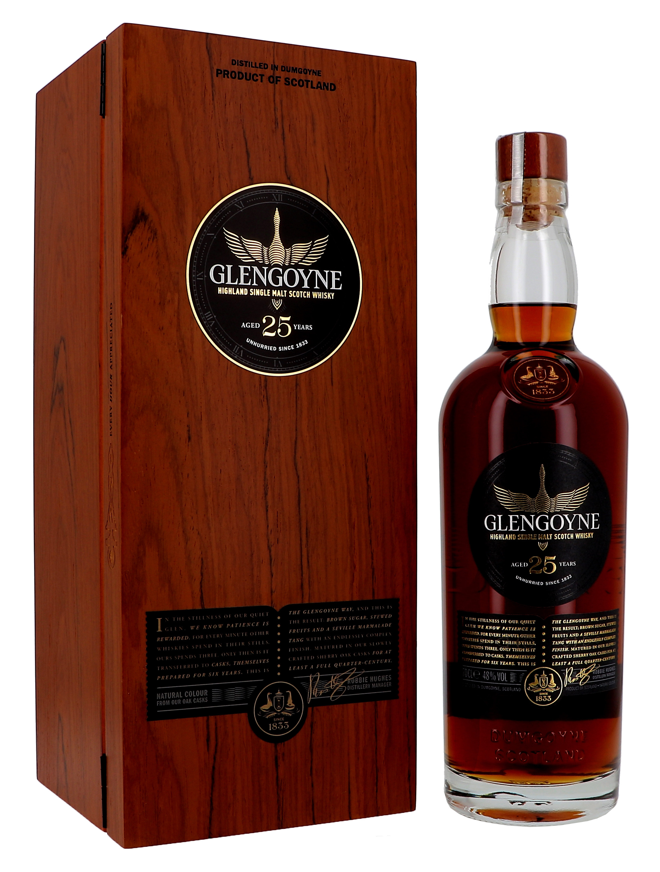 Glengoyne 25 Years 70cl 48% Highland Single Malt Scotch Whisky