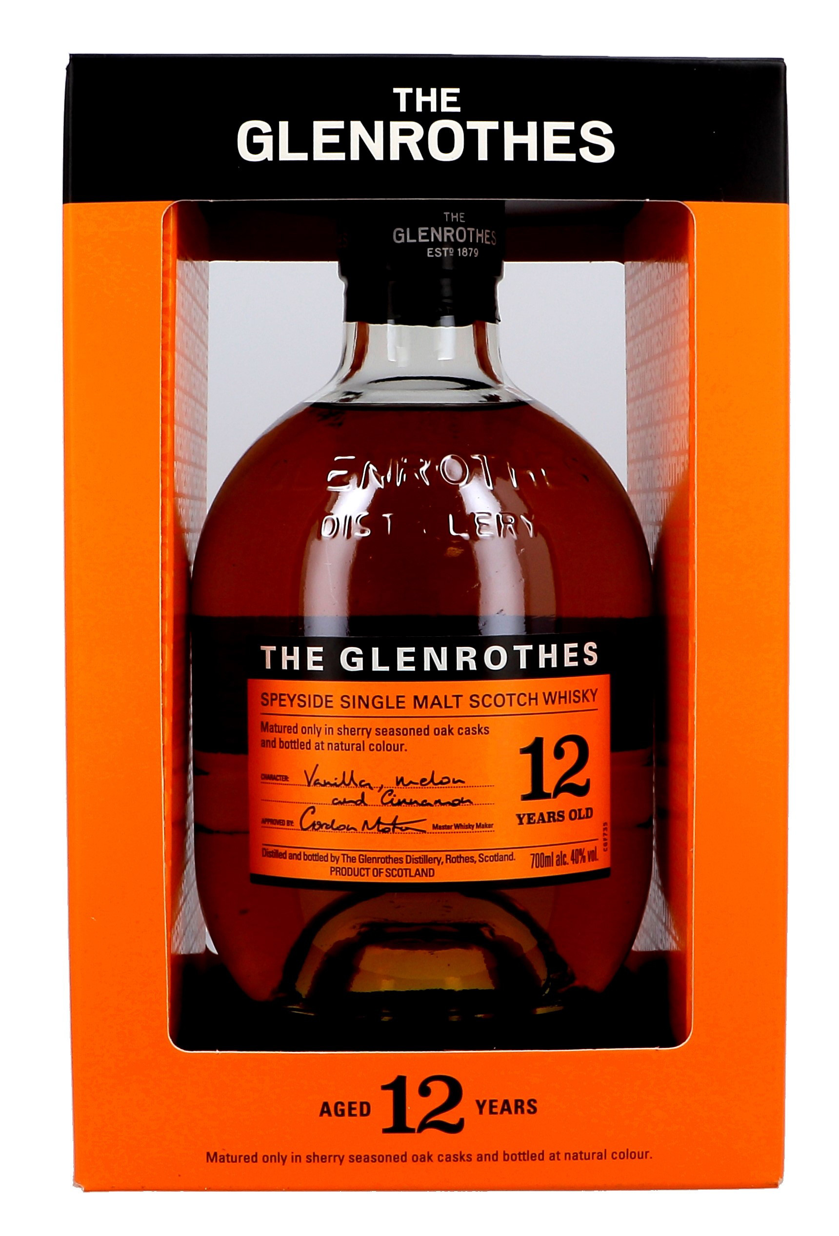 The Glenrothes 12 Years 70cl 40% Speyside Single Malt Scotch Whisky (Whisky)