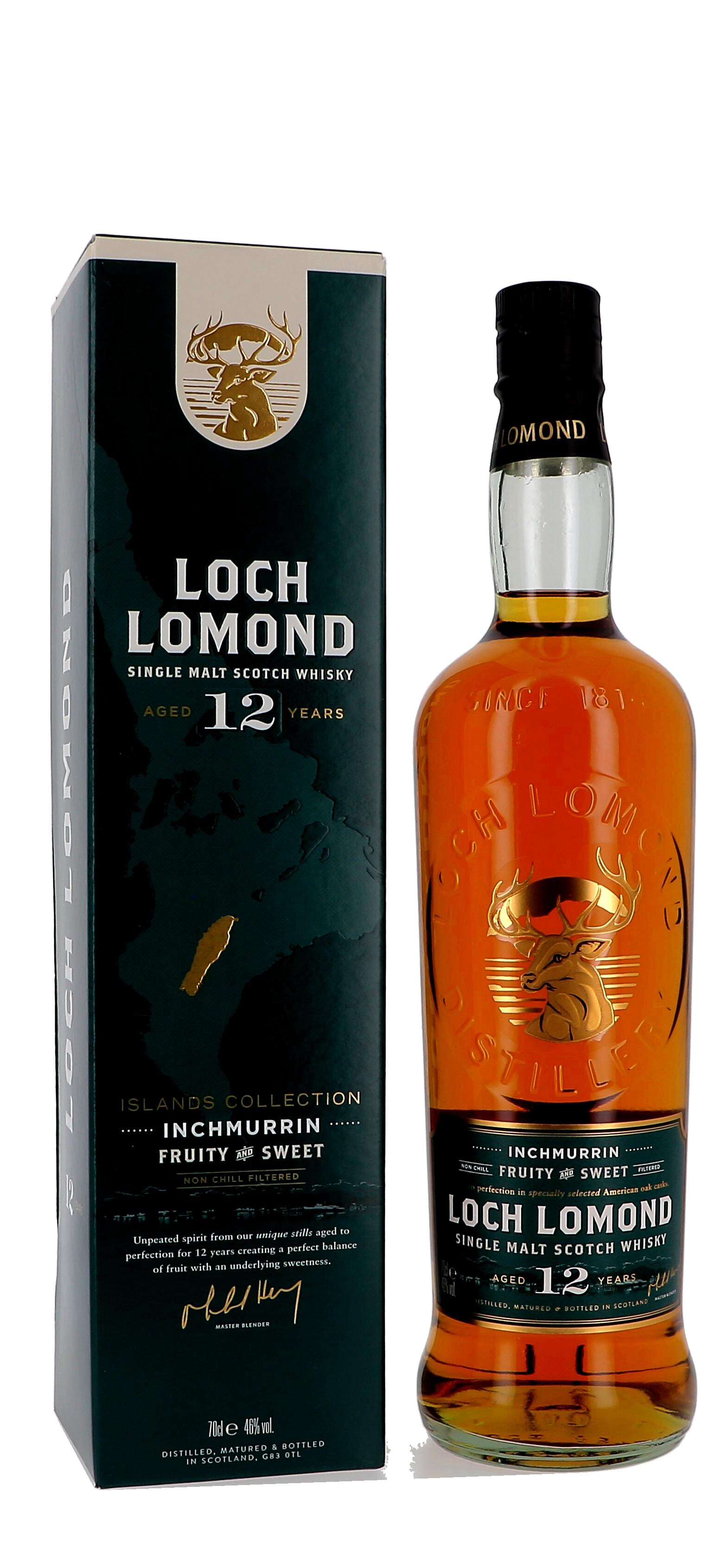 Loch Lomond Inchmurrin 12 Years 70cl 46% Highland Single Malt Scotch Whisky