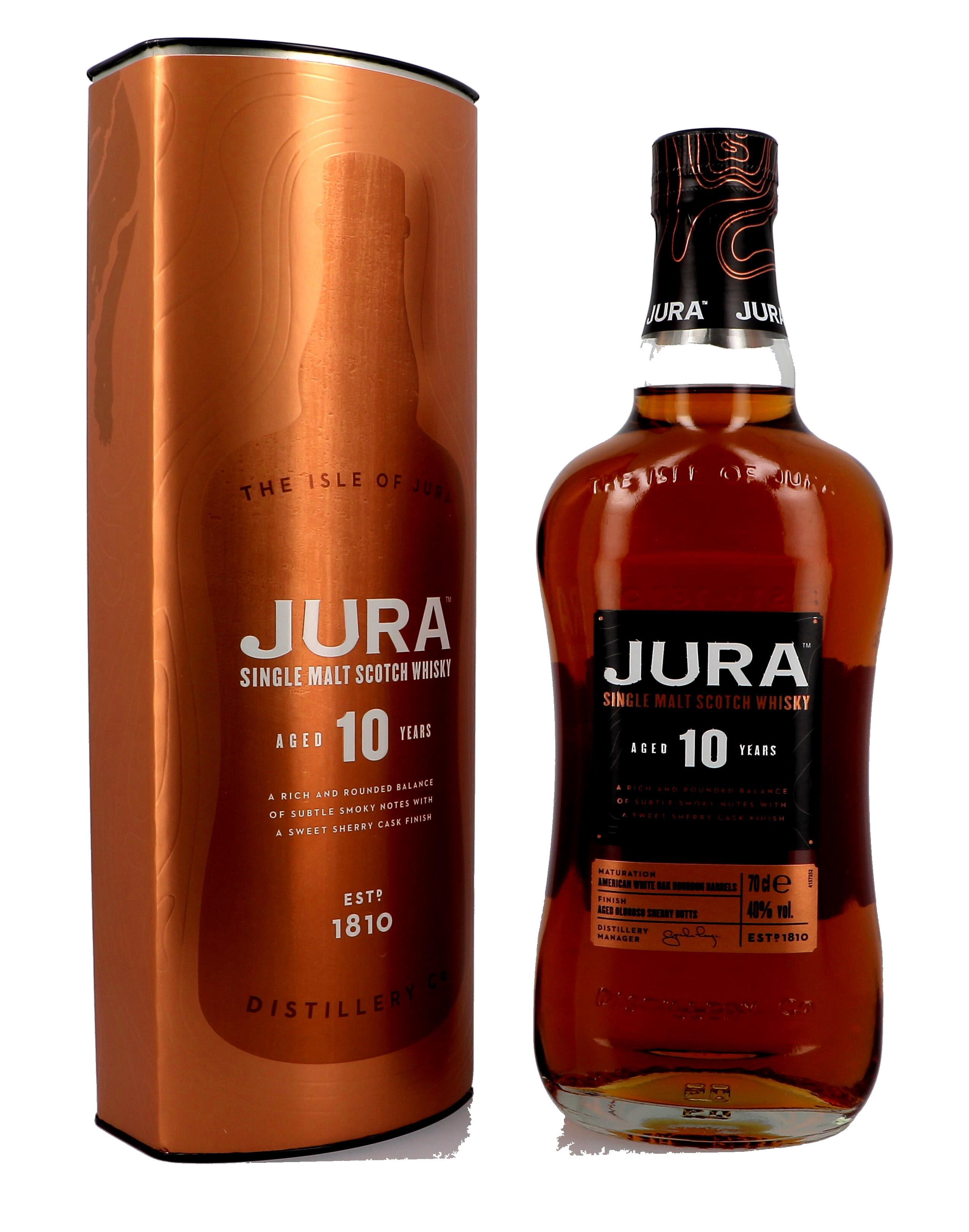 Jura 10 Years 70cl 40% Isle of Jura Single Malt Scotch Whisky