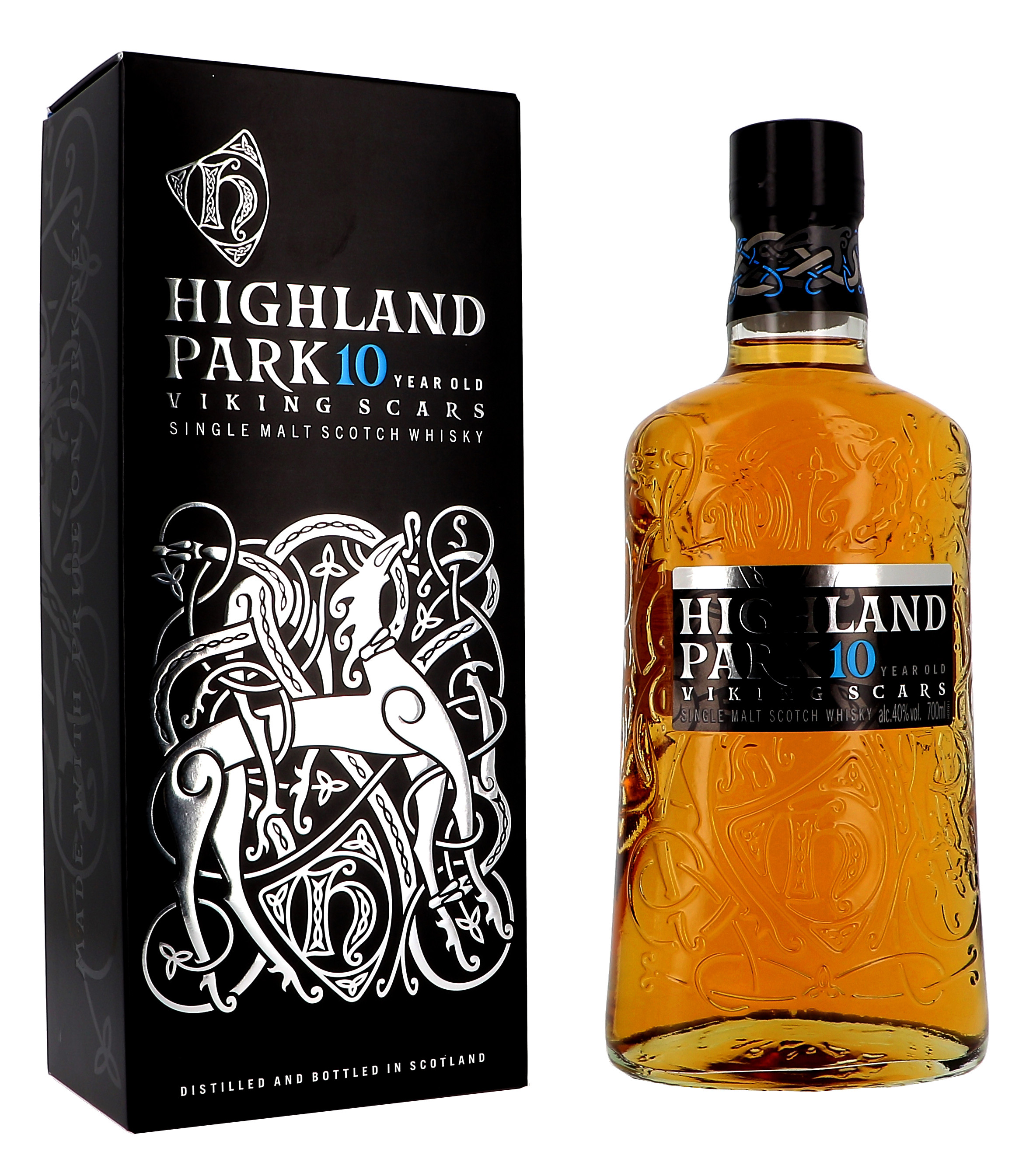 Highland Park 10 Years Viking Scars 70cl 40% Orkney Islands Single Malt Scotch Whisky 