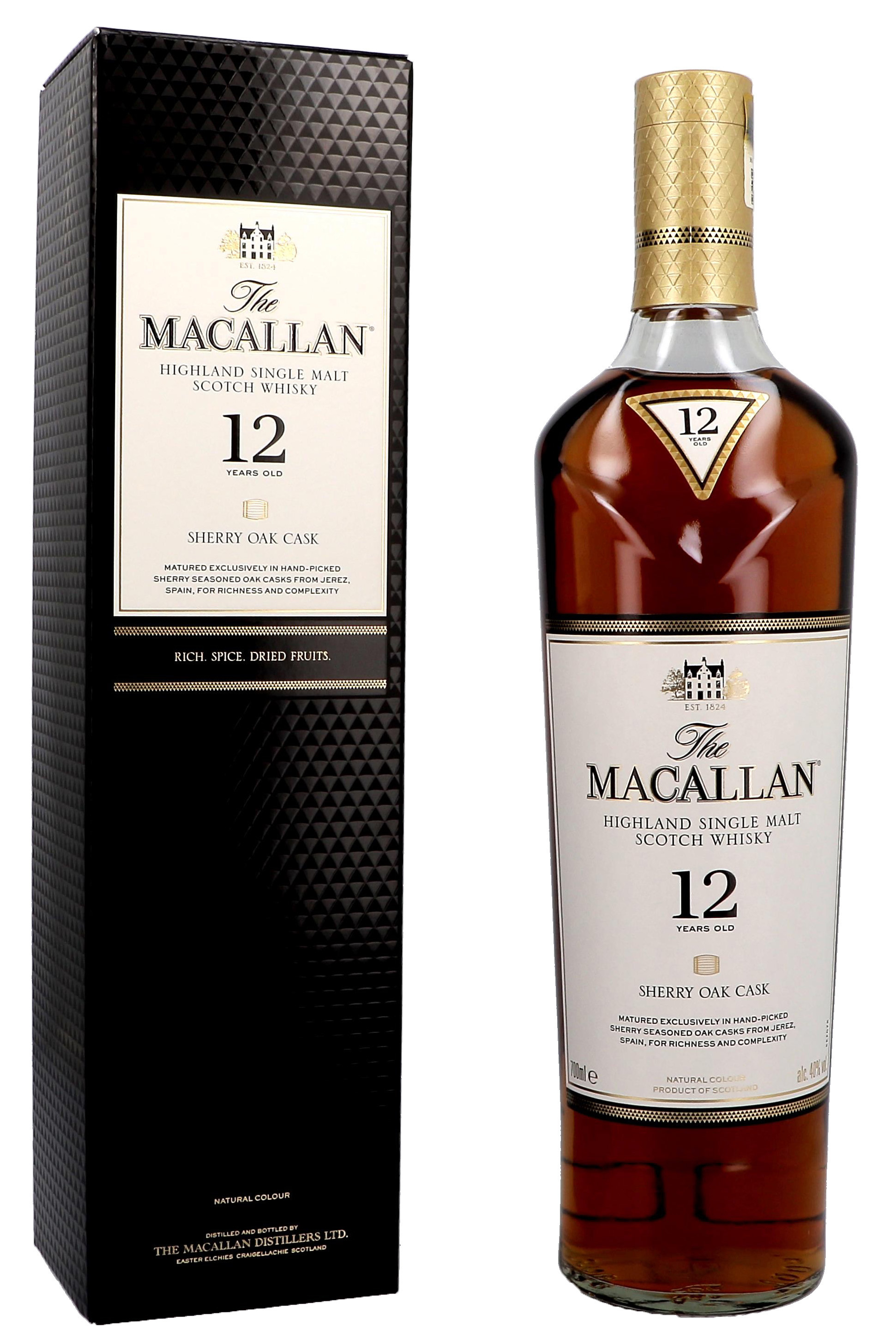 The Macallan 1824 Amber 70cl 40% Highland Single Malt Scotch Whisky