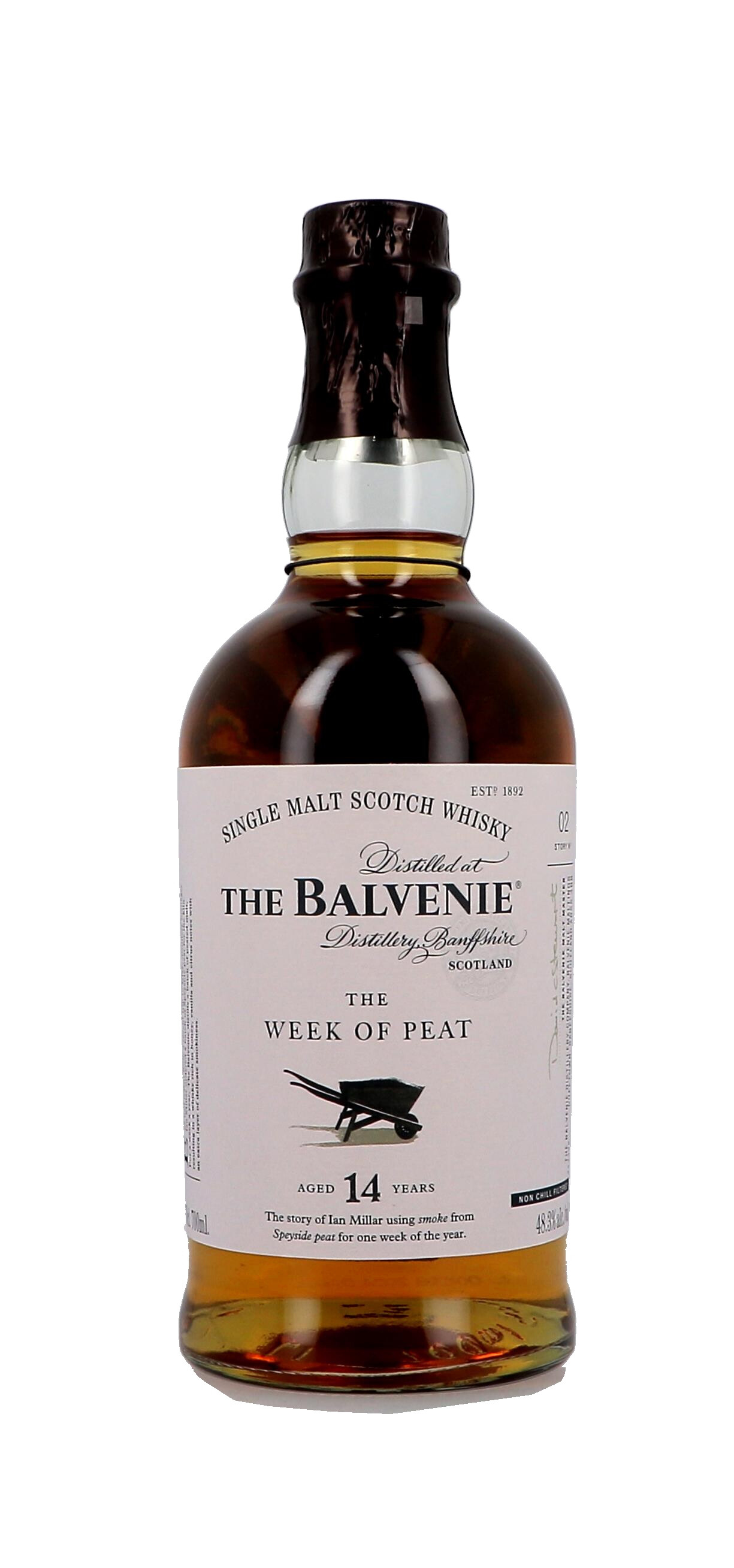 The Balvenie Peat Week 14 Years 70cl 48.3% Speyside Single Malt Scotch Whisky (Whisky)