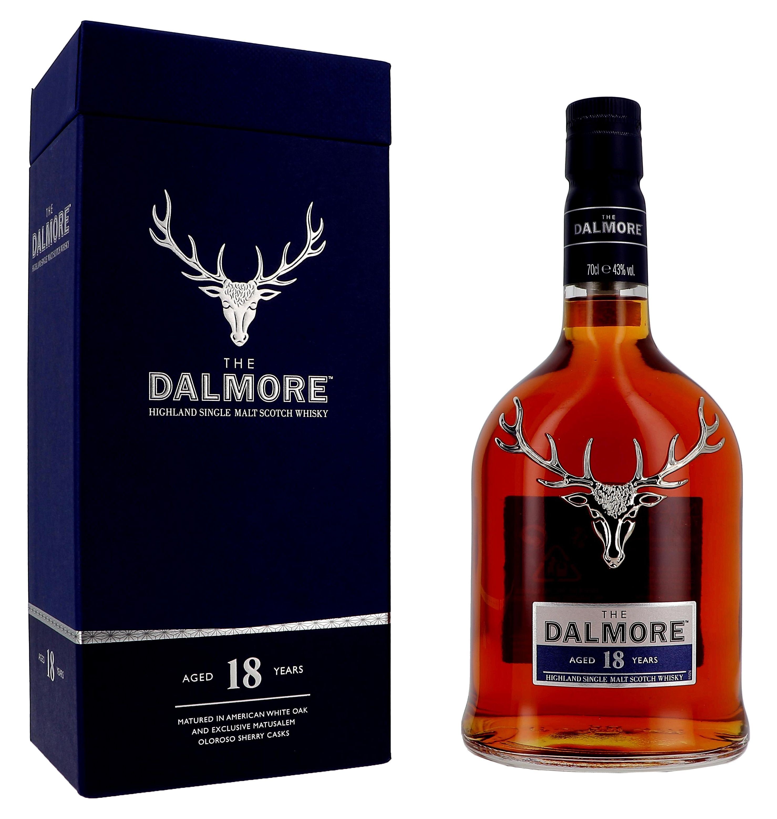 The Dalmore 18 Years 70cl 43% Highlands Single Malt Scotch Whisky 