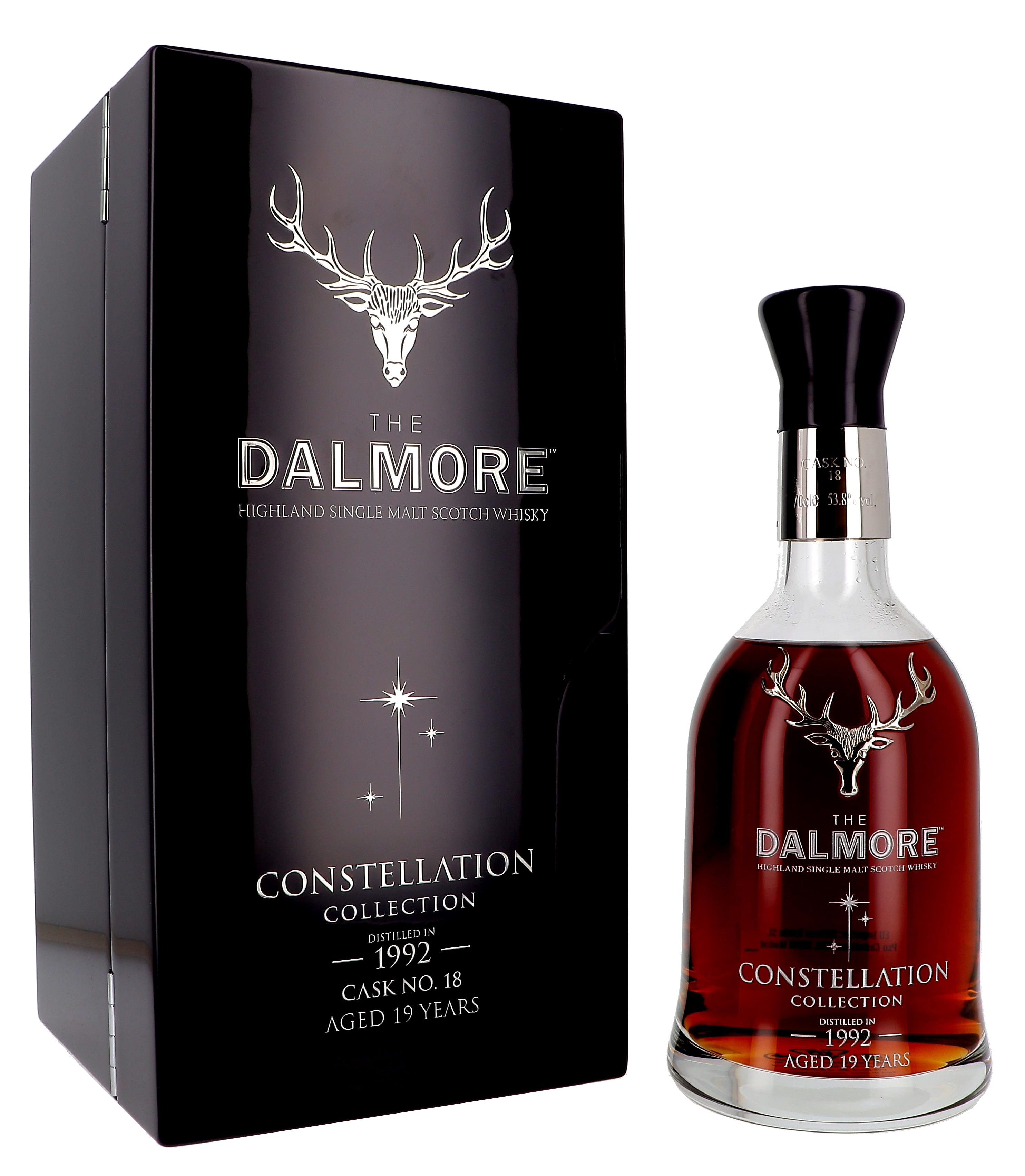 The Dalmore Constellation 1992 19 jaar Cask N°18 70cl 53.8% Highland Single Malt Scotch Whisky