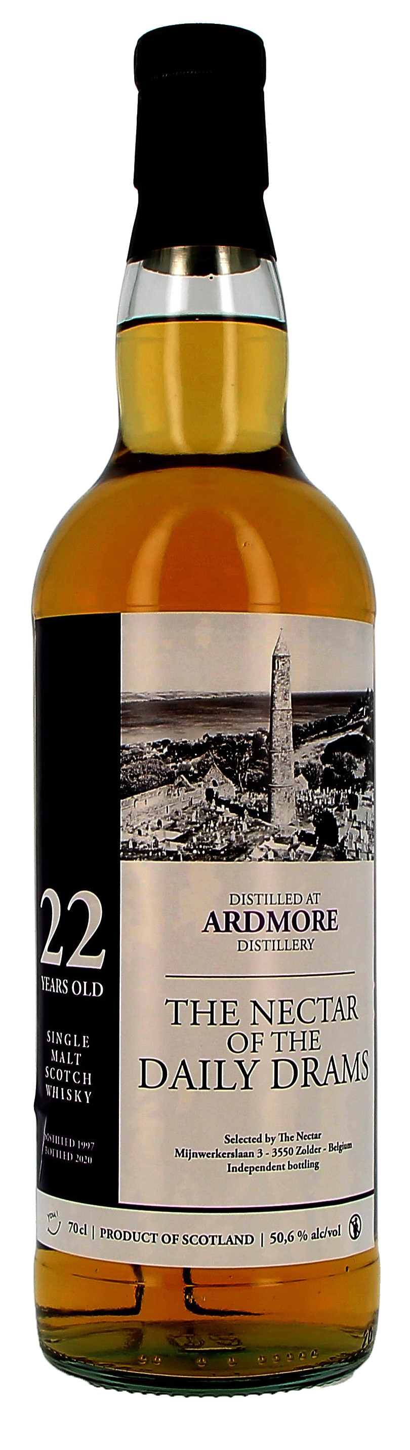 Ardmore 22Year Daily Dram 1997 70cl 50.6% Highland Single Malt Scotch Whisky (Whisky)