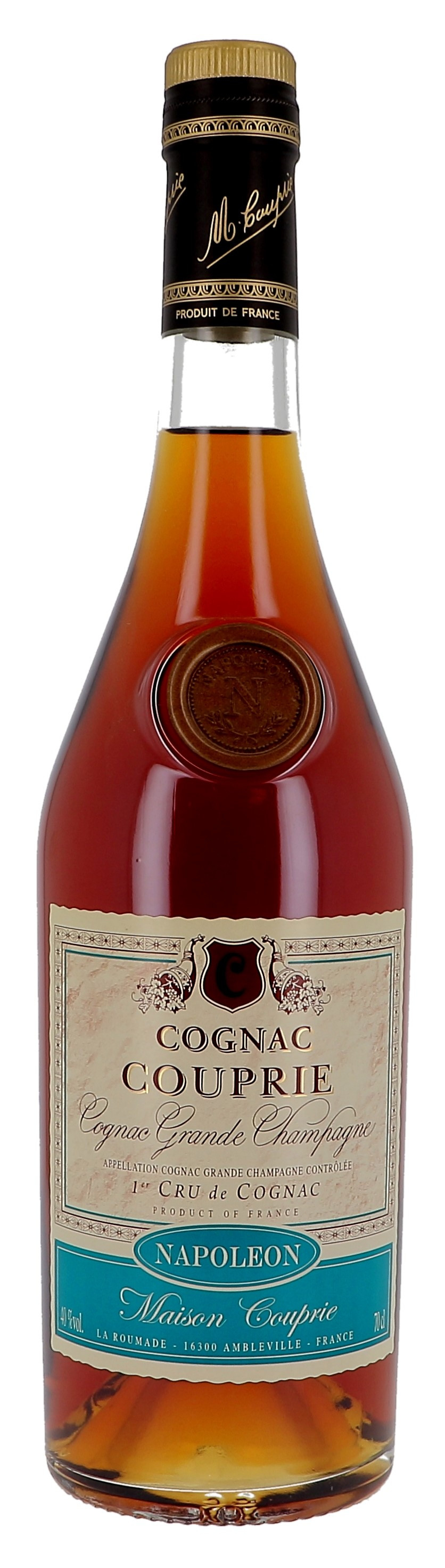 Cognac Couprie Napoleon Grande Champagne 70cl 40%