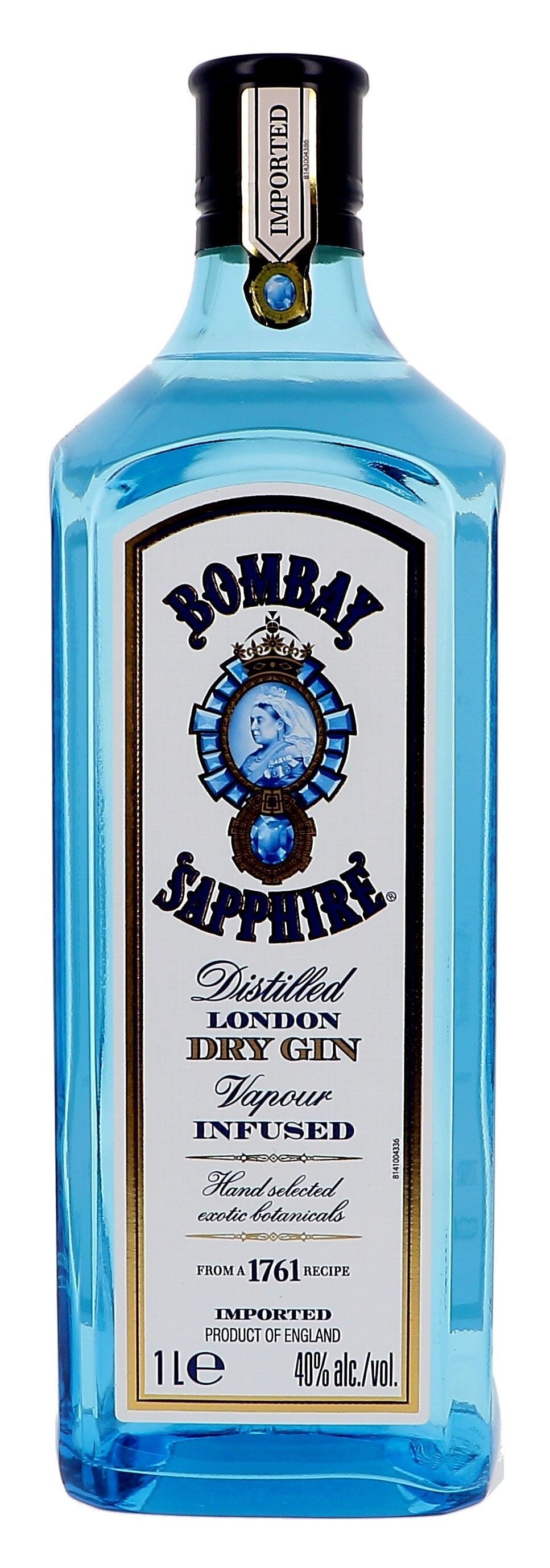 Gin bombay 1l 40% saphire