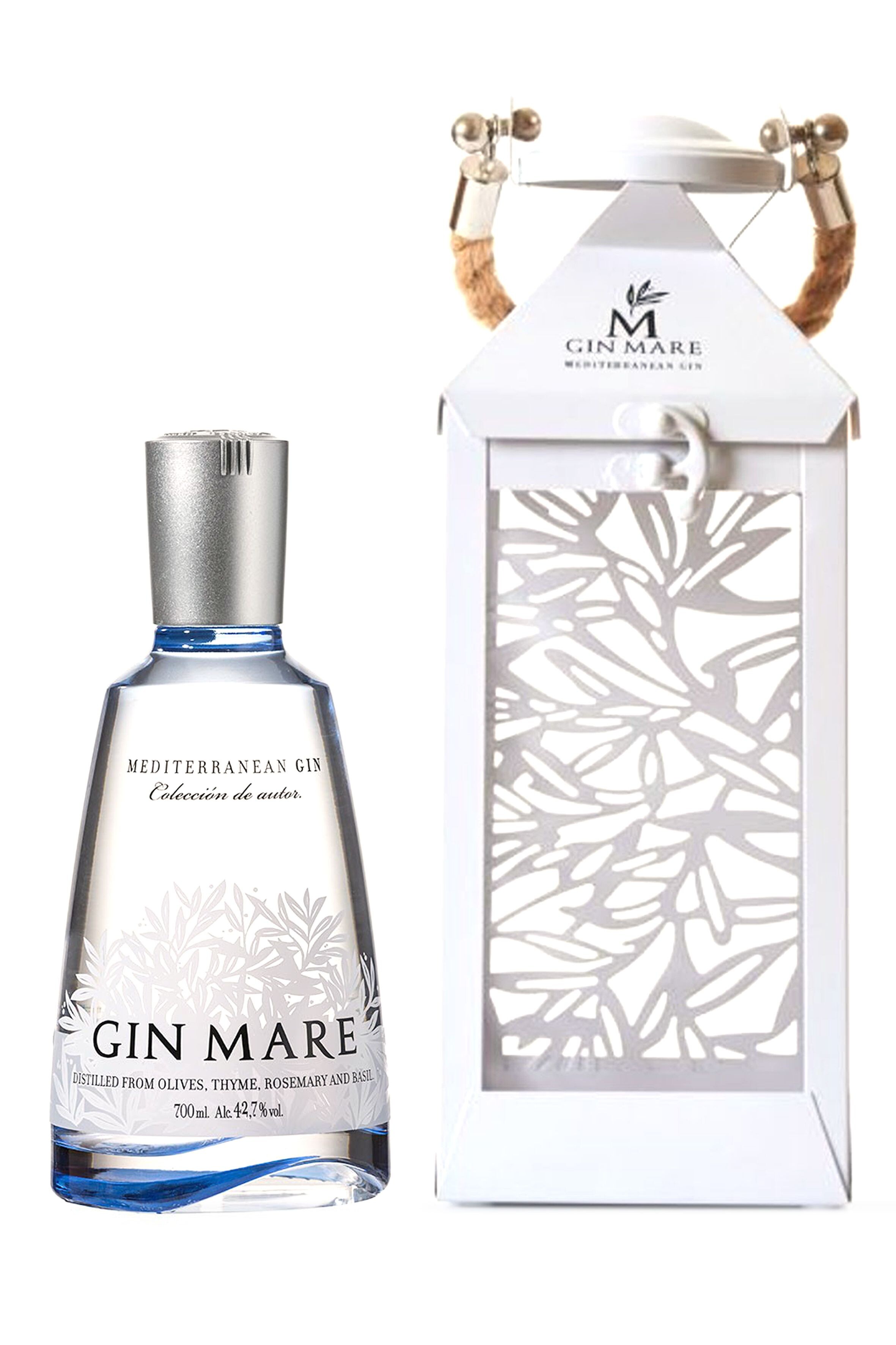 Gin Mare Mediterranean 70cl 42.7% + Lantaarn