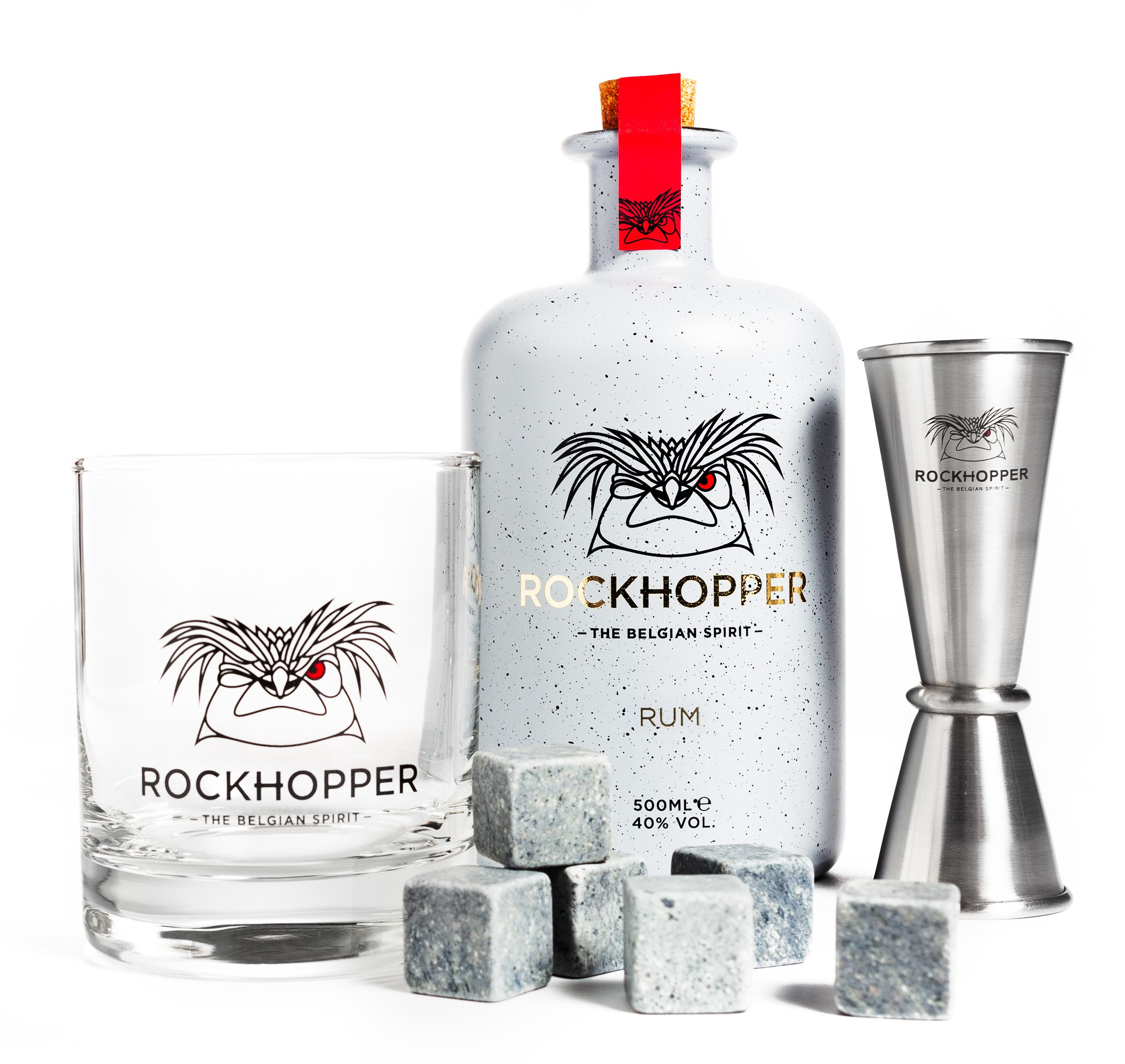 Rockhopper Rum 50cl 40% Geschenkpakket (Rum)