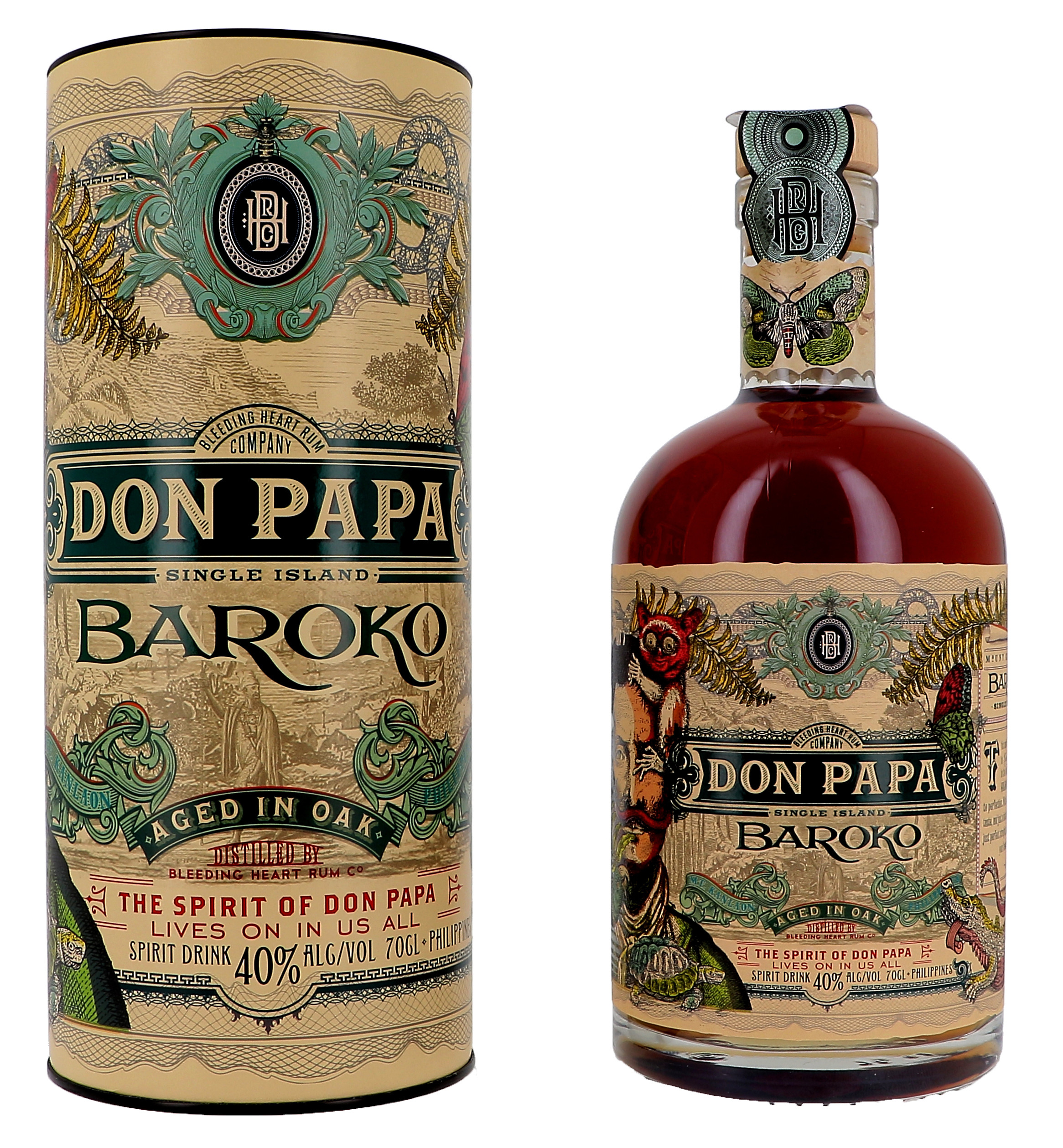 Rum Don Papa Baroko 70cl 40% Filipijnen Online Kopen - Nevejan