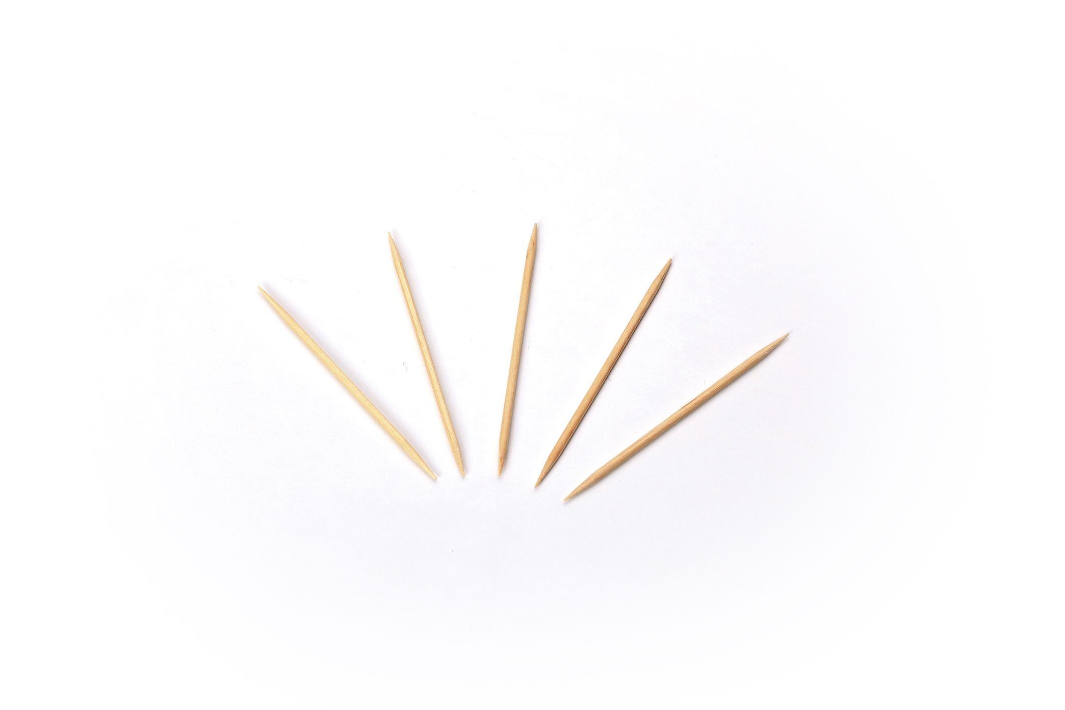 Tandenstokers Hout 2pt individueel verpakt 1000st Sier Disposables