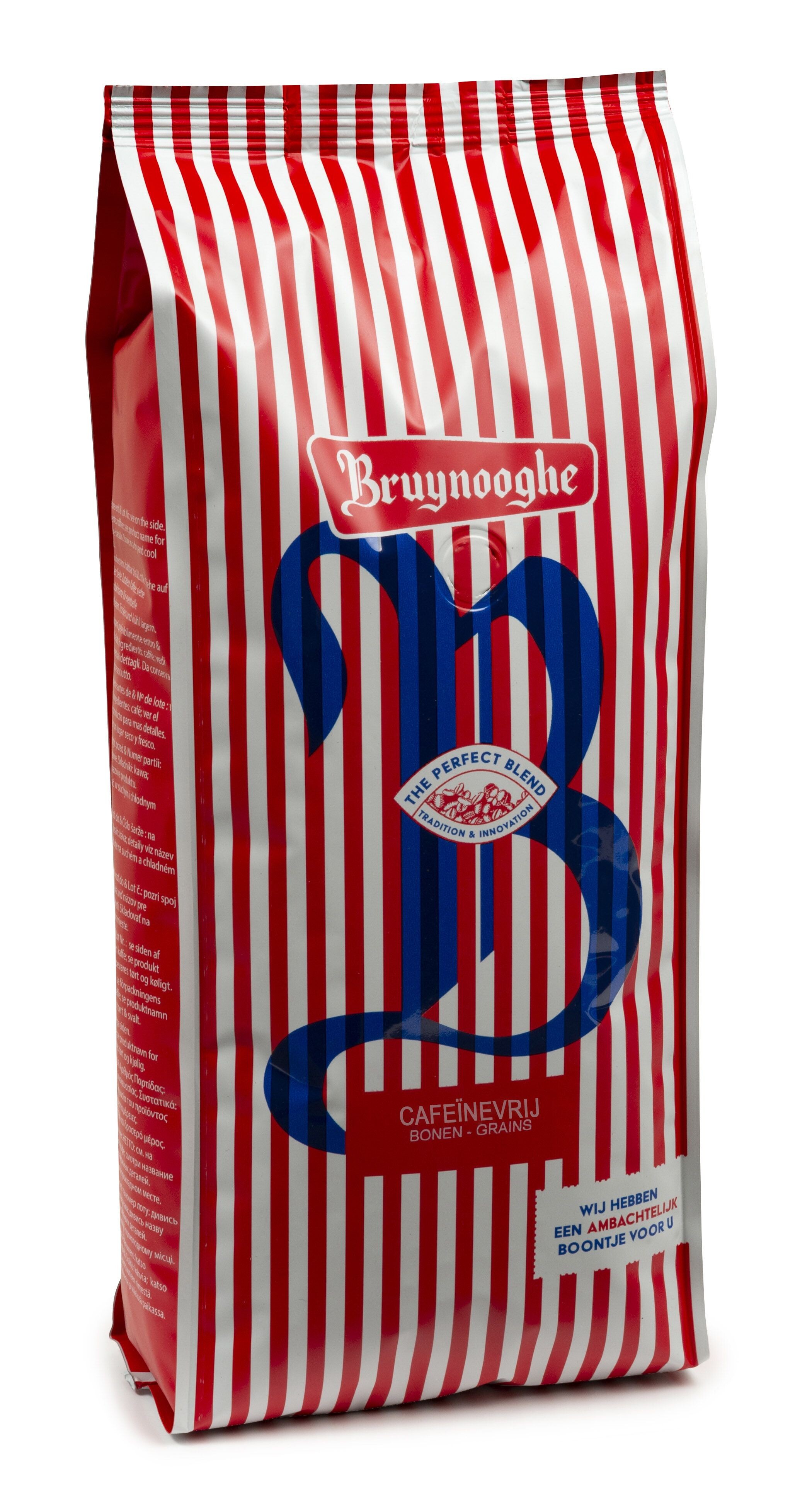 Koffie Bruynooghe Decafiné bonen 1kg (Koffie)