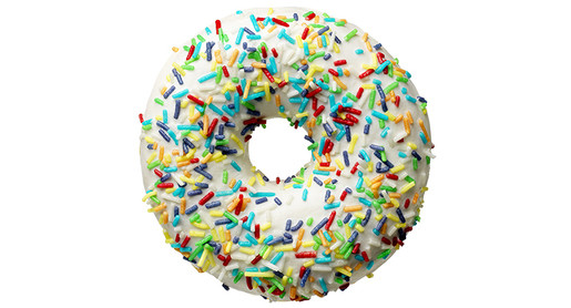 La Lorraine Donut Color Sprinkles 56gr 48st 4250685