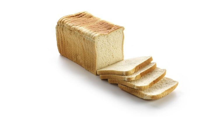 Panesco Toastbrood wit 12x12cm 10x800gr 5001008