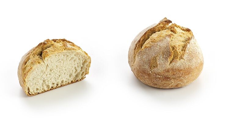 Panesco Wit Tarwebroodje met aardappelvlokken 45x110gr 5001859