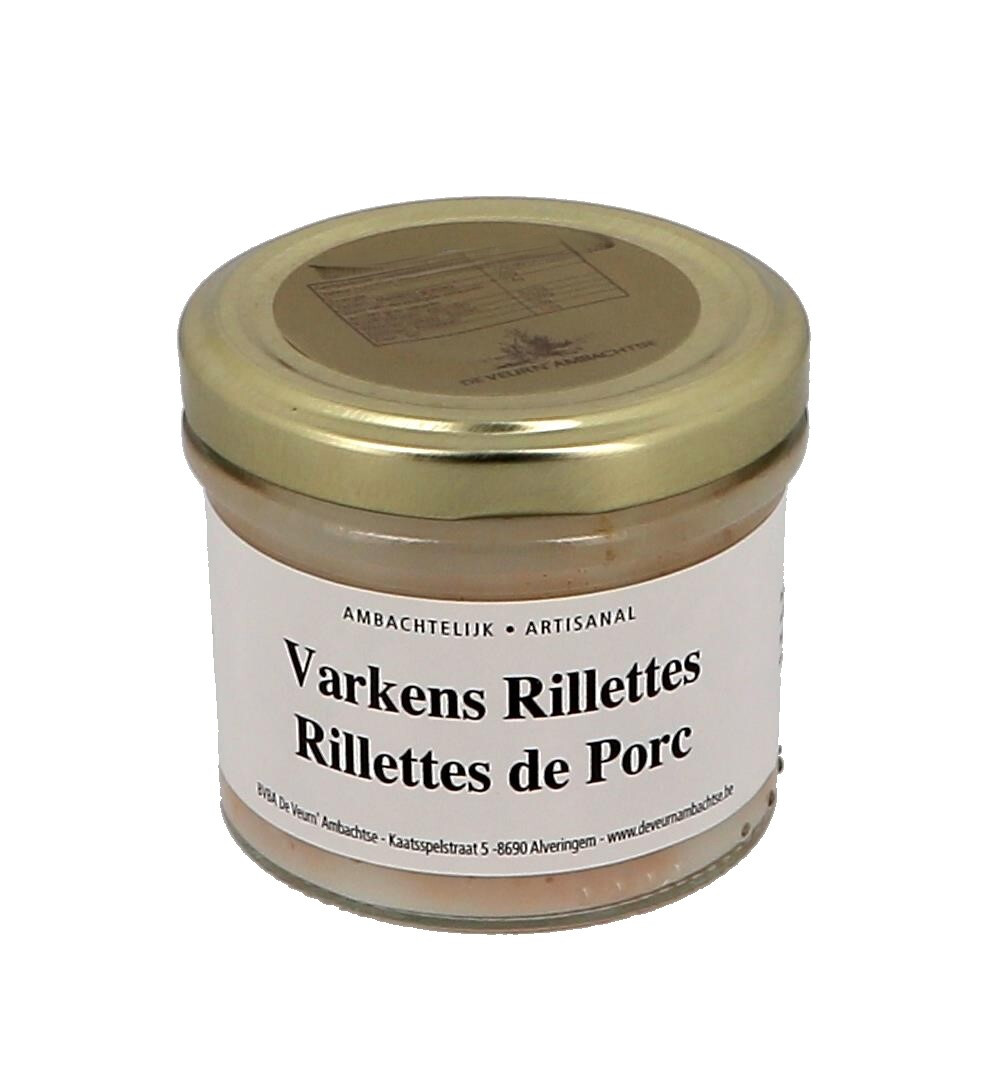 Varkensrillette 1kg veurn ambachtse