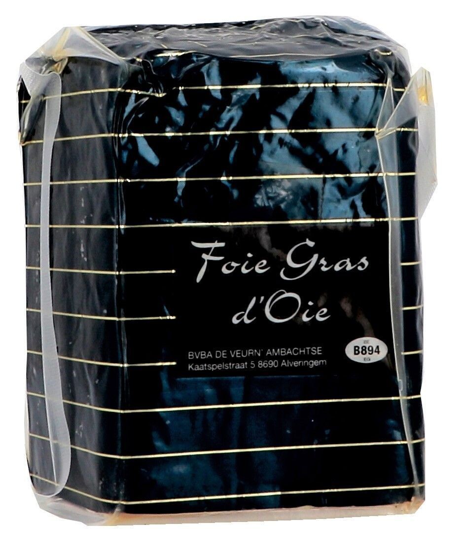 Verse Foie Gras d'Oie bloc 600gr De Veurn Ambachtse