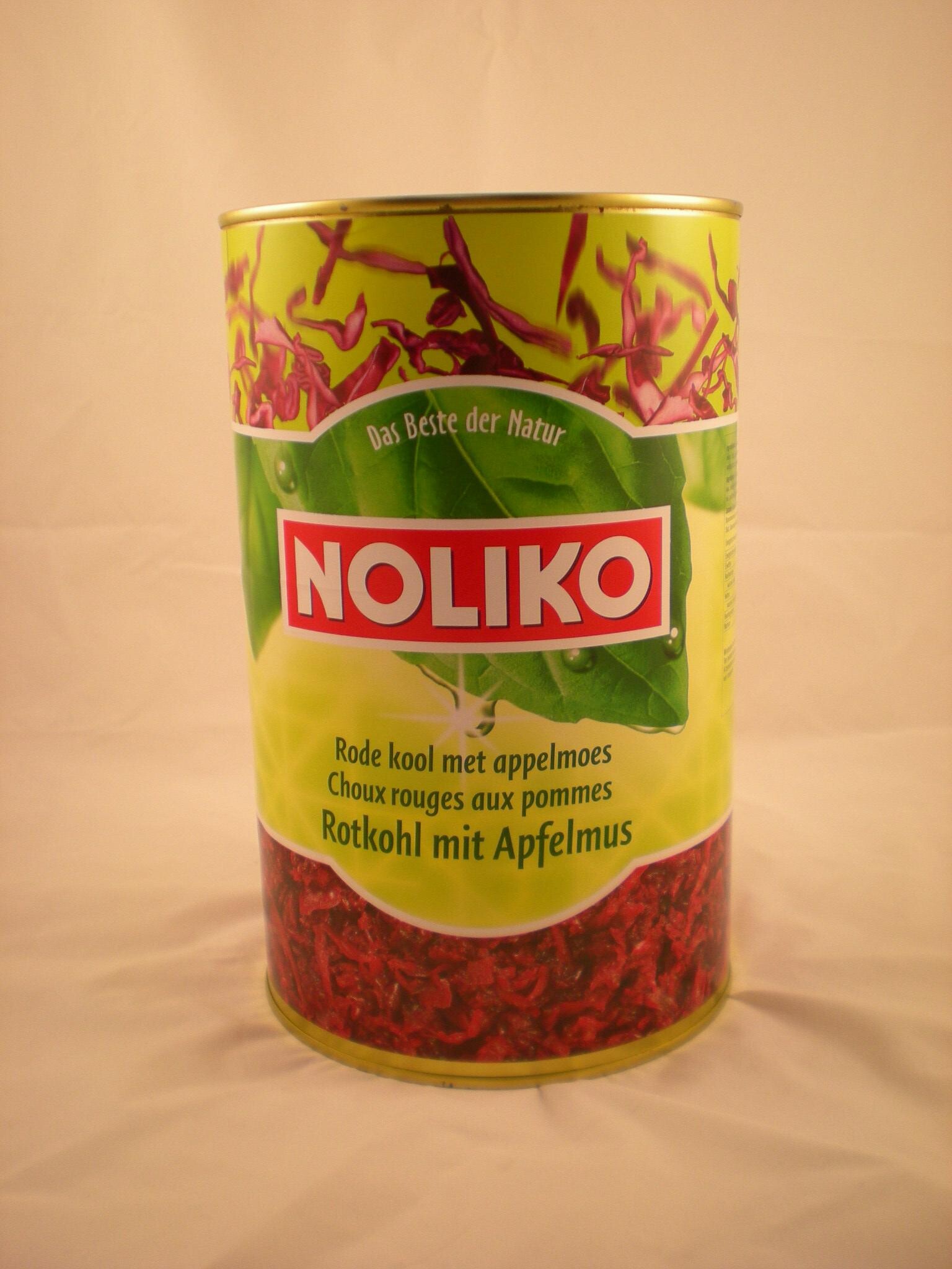 Noliko Rode kool met appeltjes 3x4040gr in blik