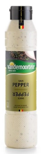 Pepper saus 1L Vleminckx Vandemoortele