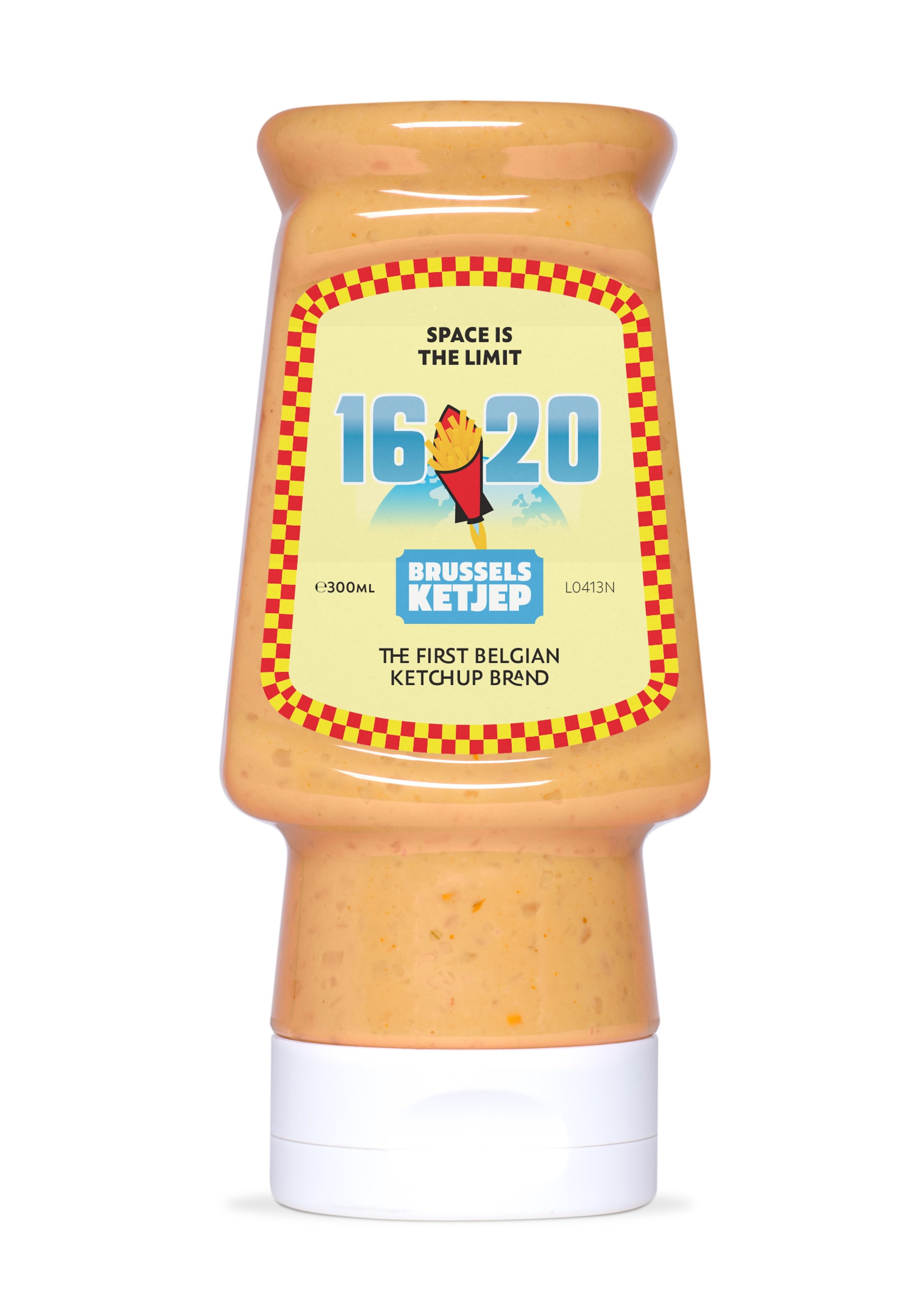 Space 1620 Saus Brussels Ketjep 300ml knijpfles