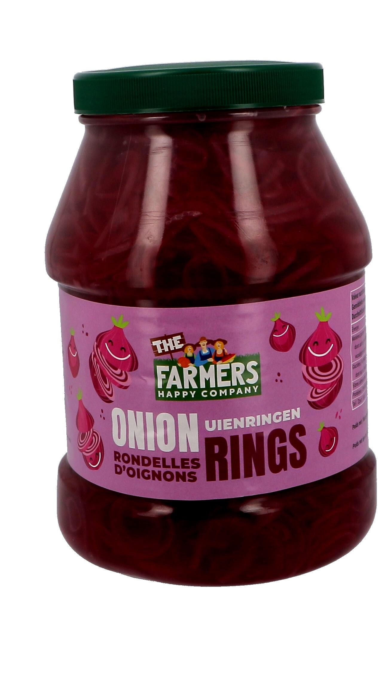 The Farmers Rode uienringen 2300gr bokaal